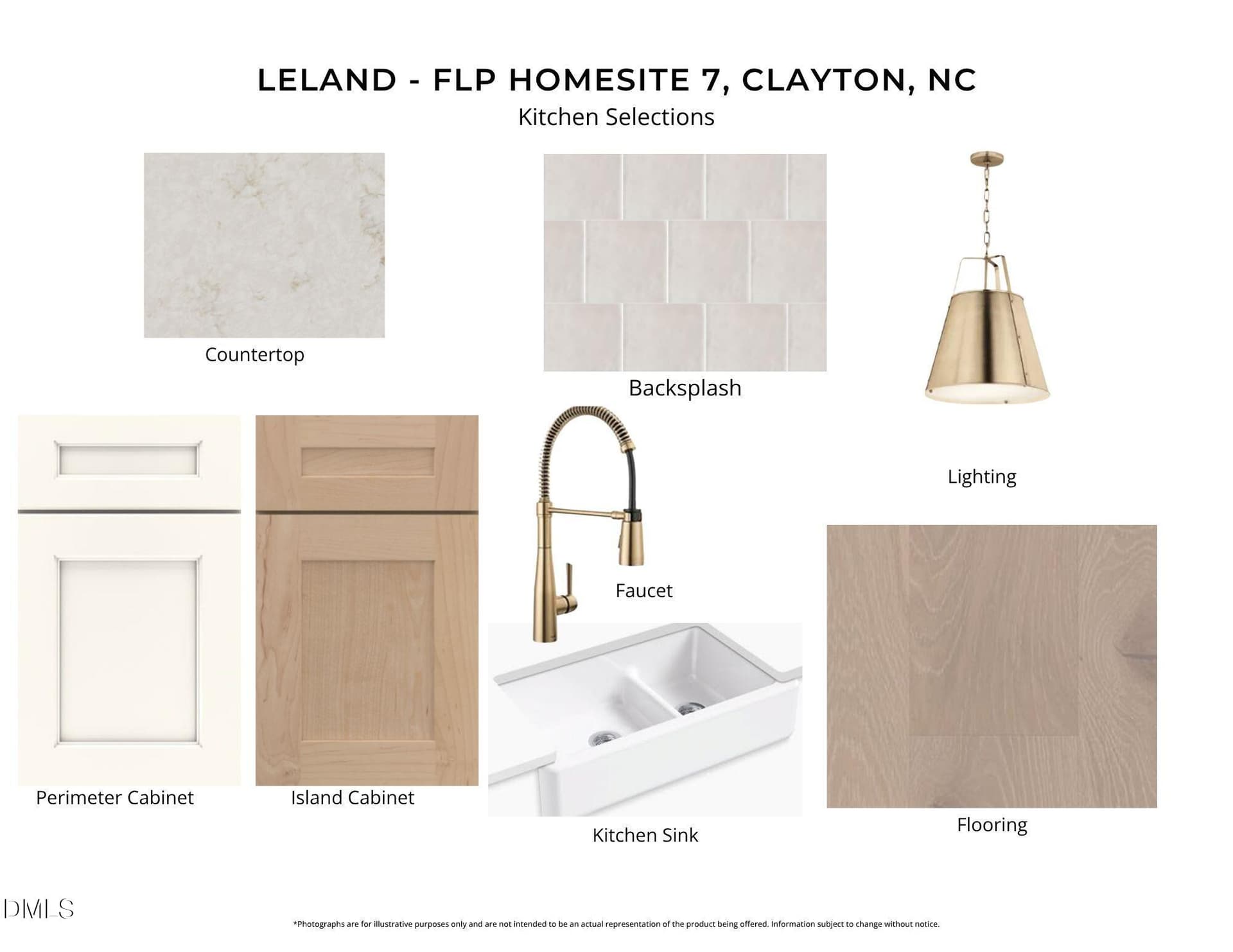 FLP 7 - KITCHEN - 82 Ogden Circle, Clayton, NC 27527