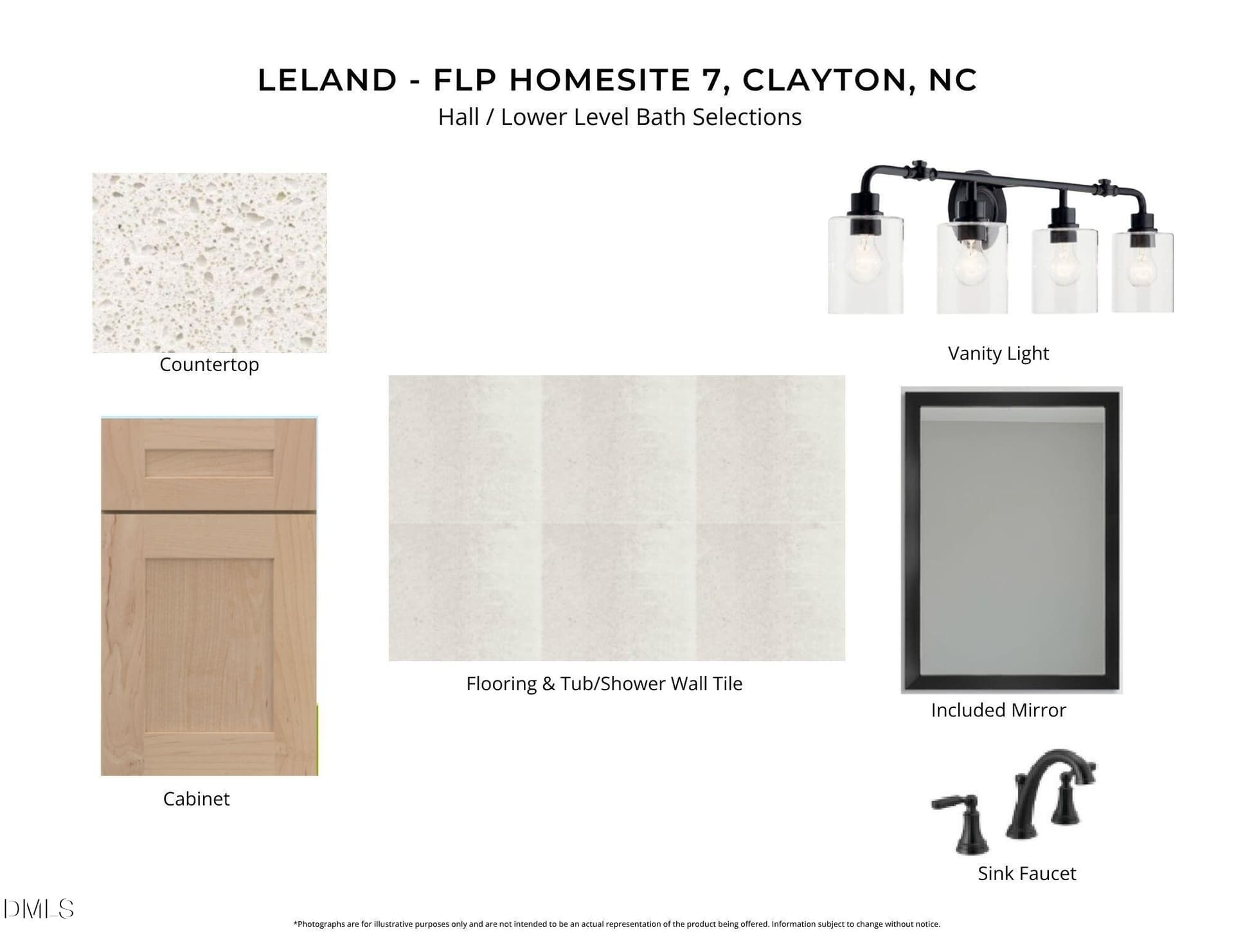 FLP 7 HALL-LOWER LEVEL BATH - 82 Ogden Circle, Clayton, NC 27527
