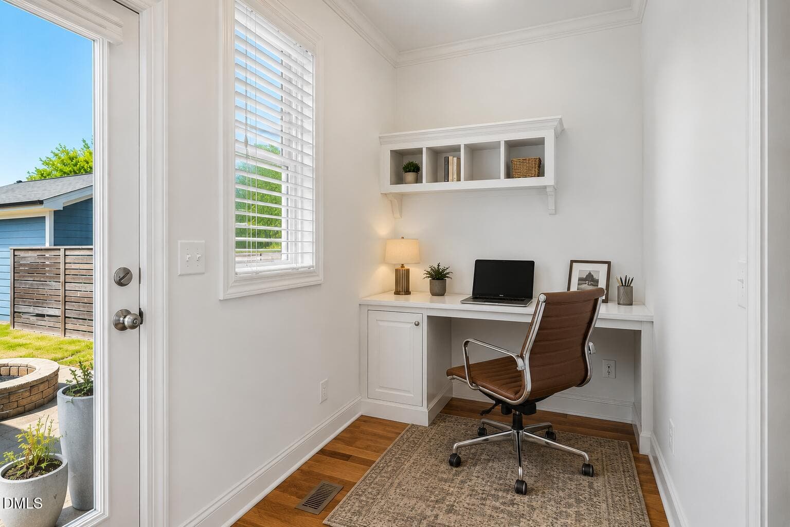 Pocket Office w/ Custom Built-ins - 22 Treywood Lane, Chapel Hill, NC 27516, Chapel Hill