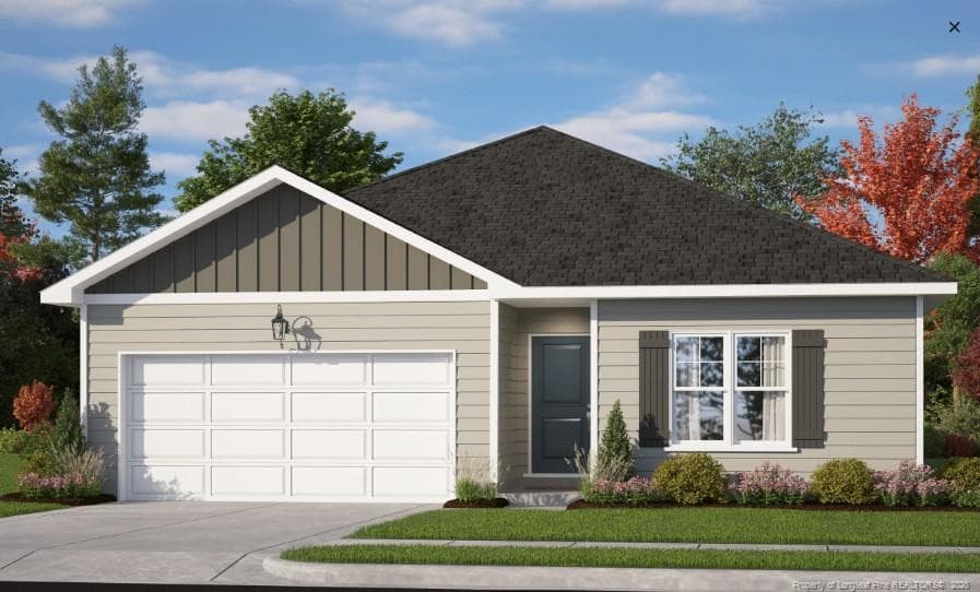 Rendering for visualization - 84 Ambrosia (Lot 18) Way, Bunnlevel, NC 28323