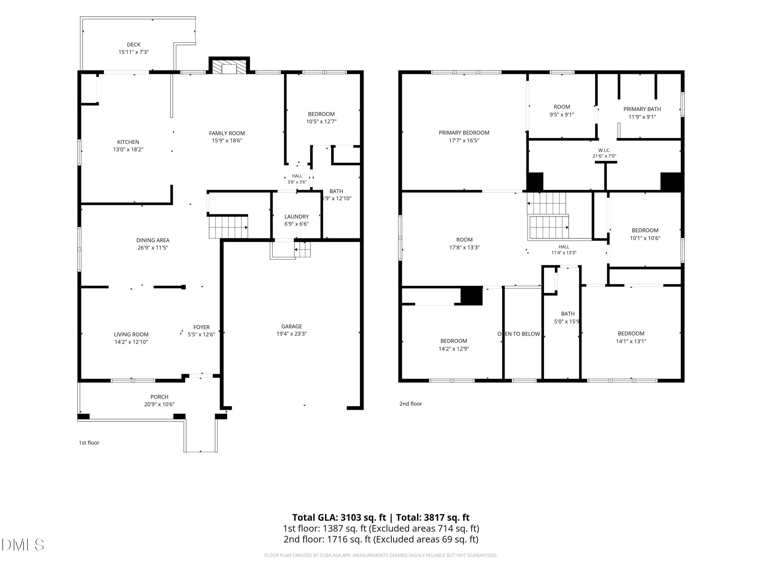 Total Floorplan - 2109 Pear Tree Lane, Durham, NC 27703, Durham