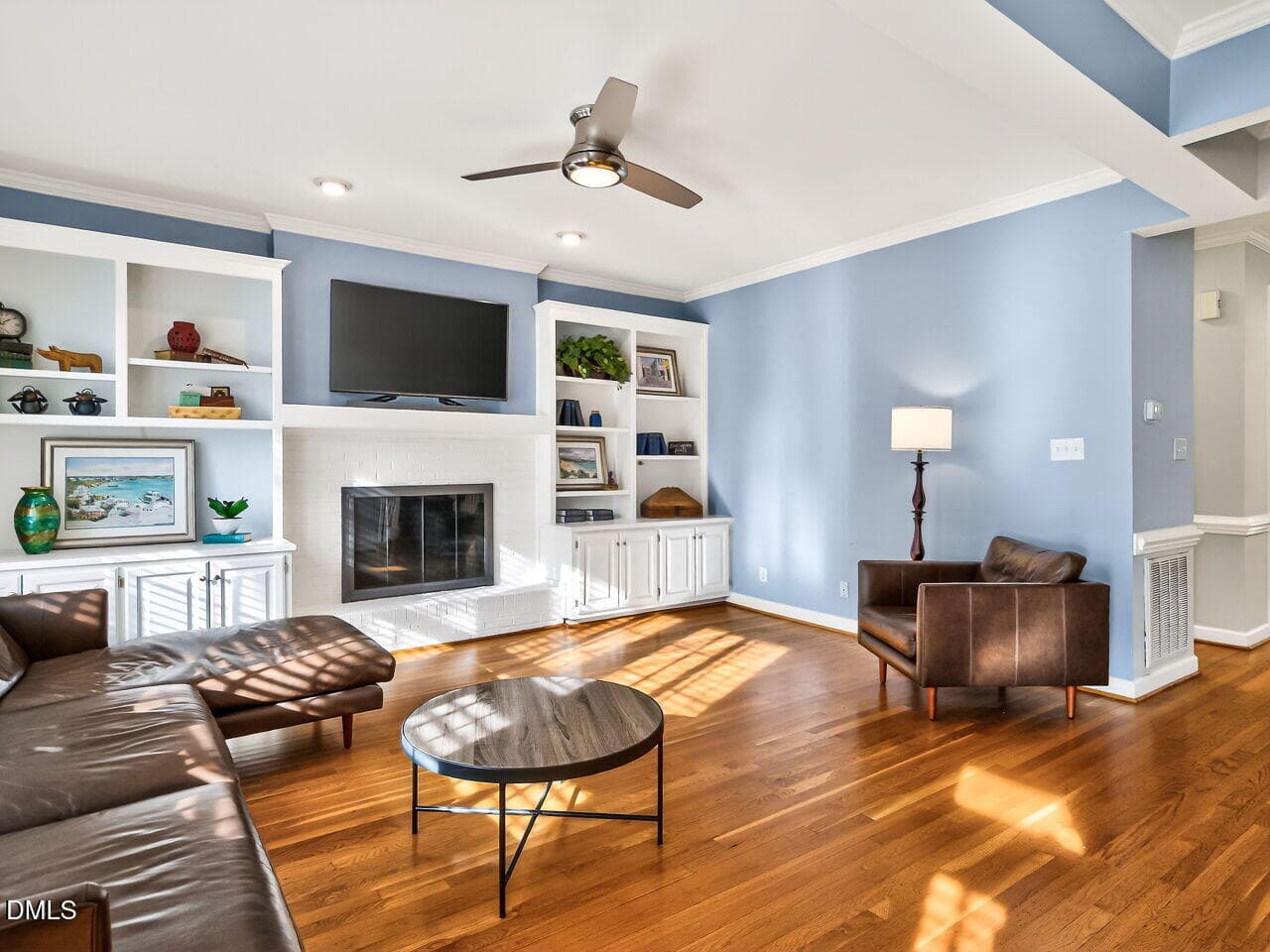 Wood burning fireplace - 3100 Anderson Drive, Raleigh, NC 27609, Raleigh
