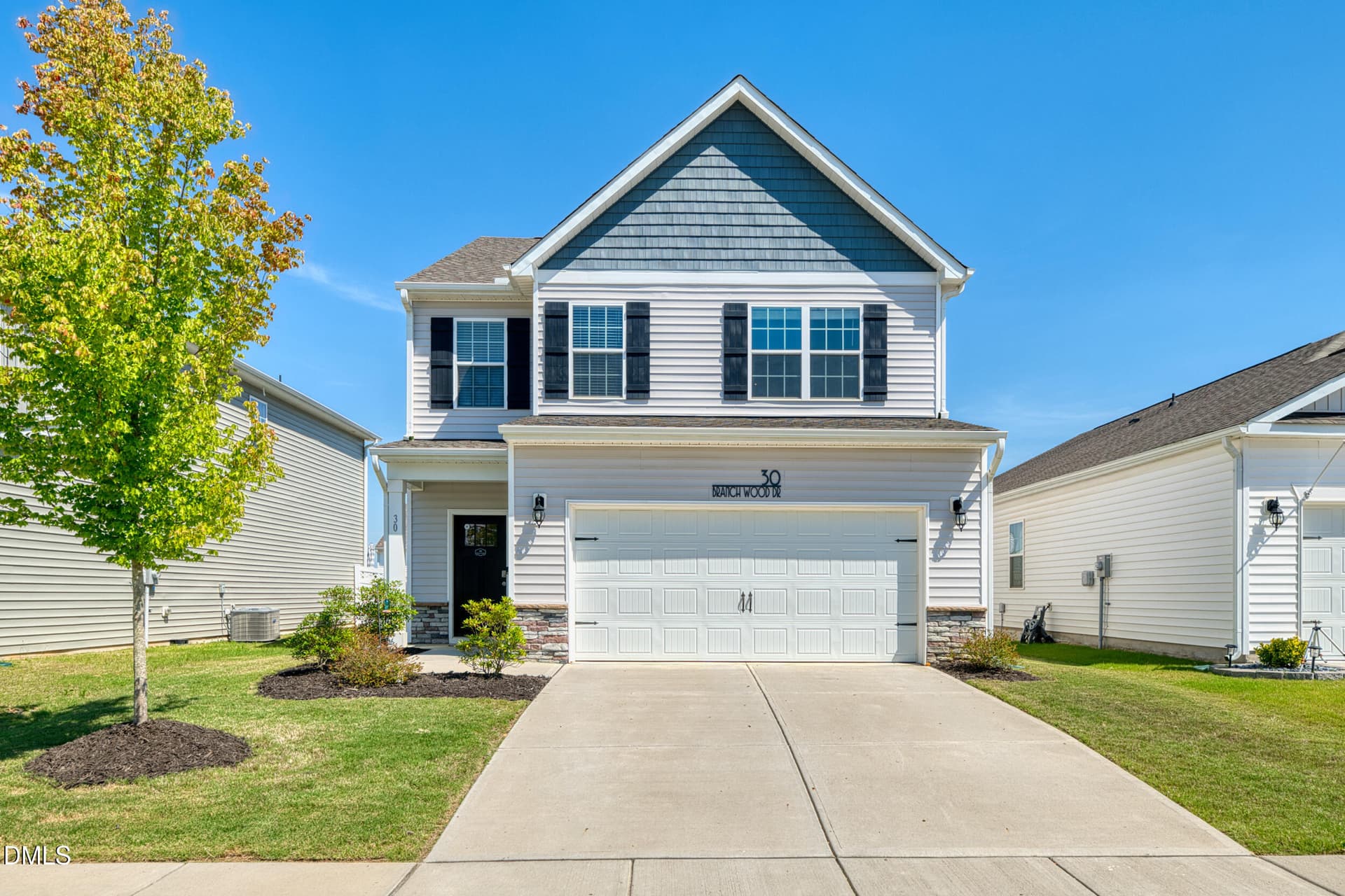 1_1 -30 branch wood dr, exterior - 30 Branch Wood Drive, Fuquay Varina, NC 27526