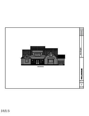 816 Ralph - Front Elevation - 816 Ralph Drive, Cary, NC 27511