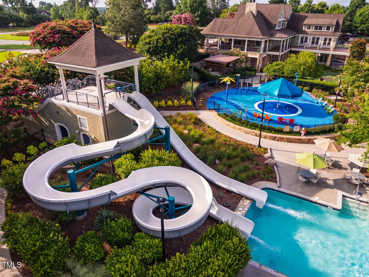 Slides and Splash Pad - 341 Monteith Drive, Chapel Hill, NC 27516, Chapel Hill