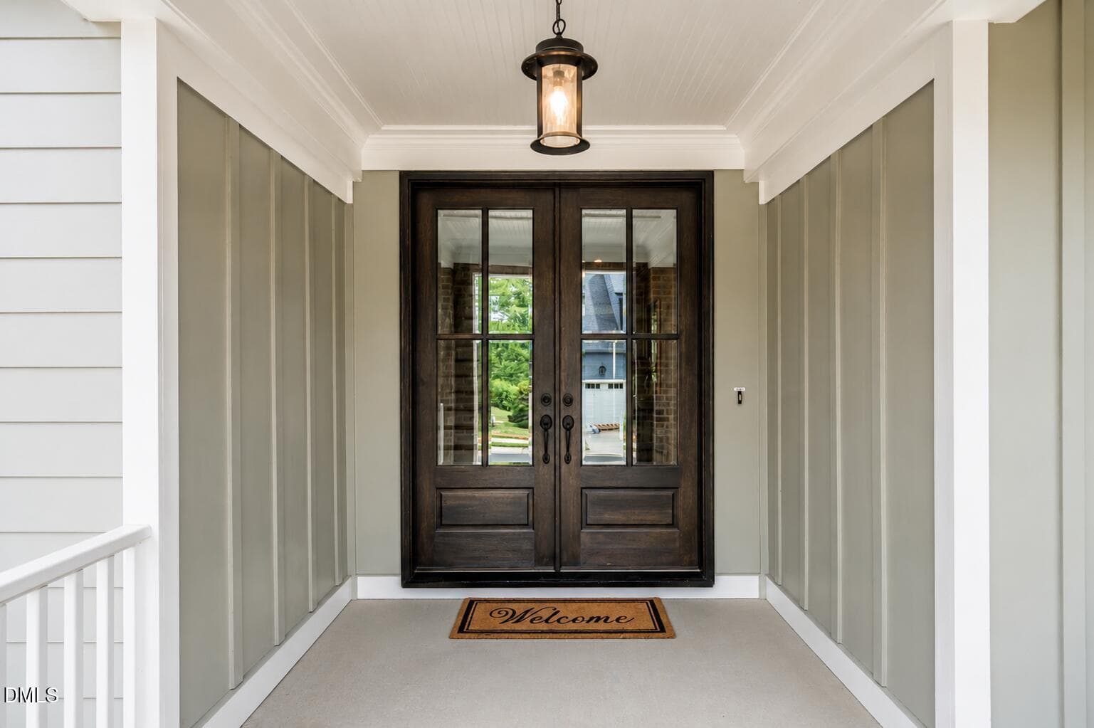 Double 8' Wood Front Doors - 341 Monteith Drive, Chapel Hill, NC 27516, Chapel Hill