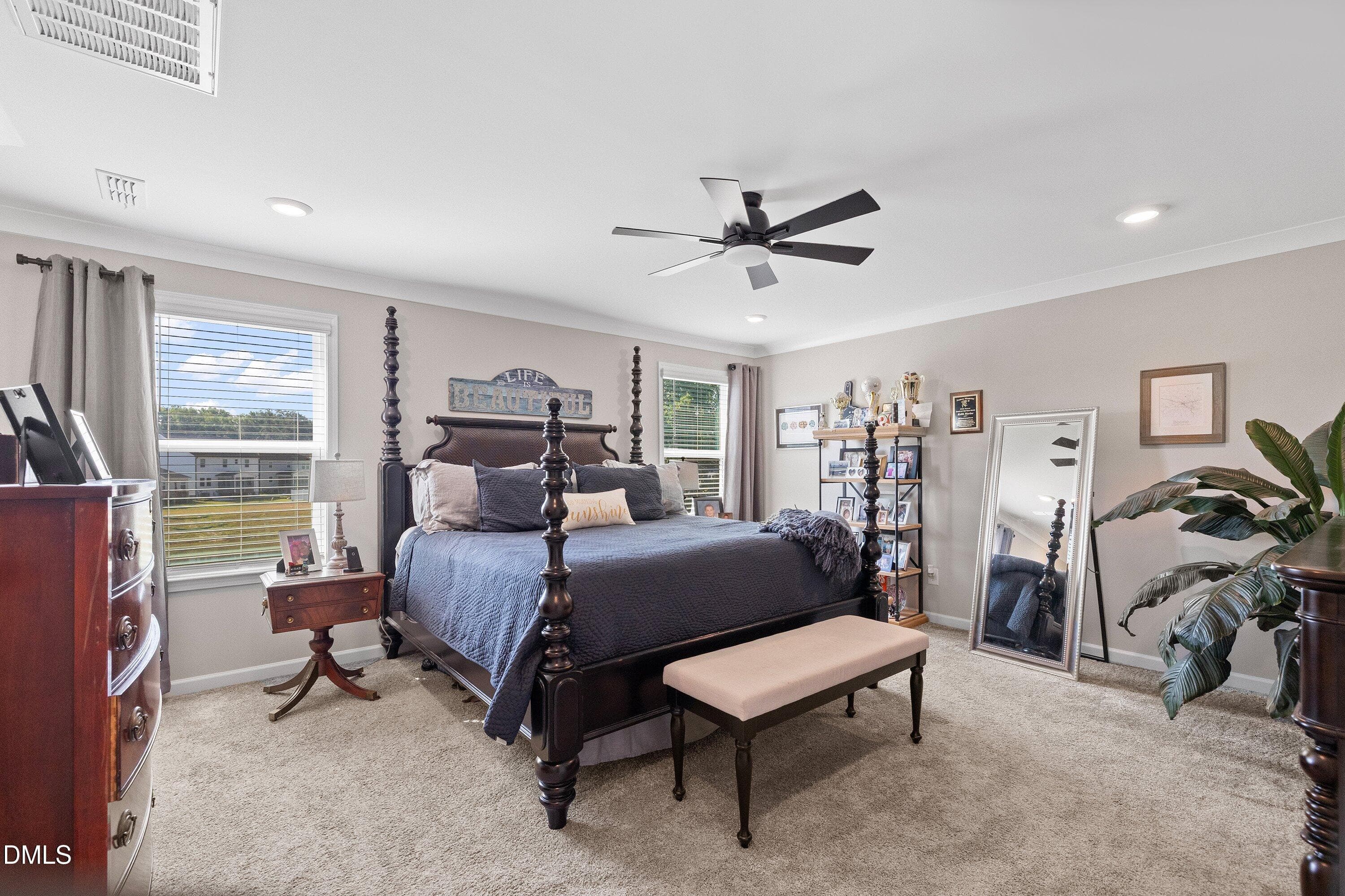 Primary Bedroom - 137 Shadowdale Lane, Rolesville, NC 27571