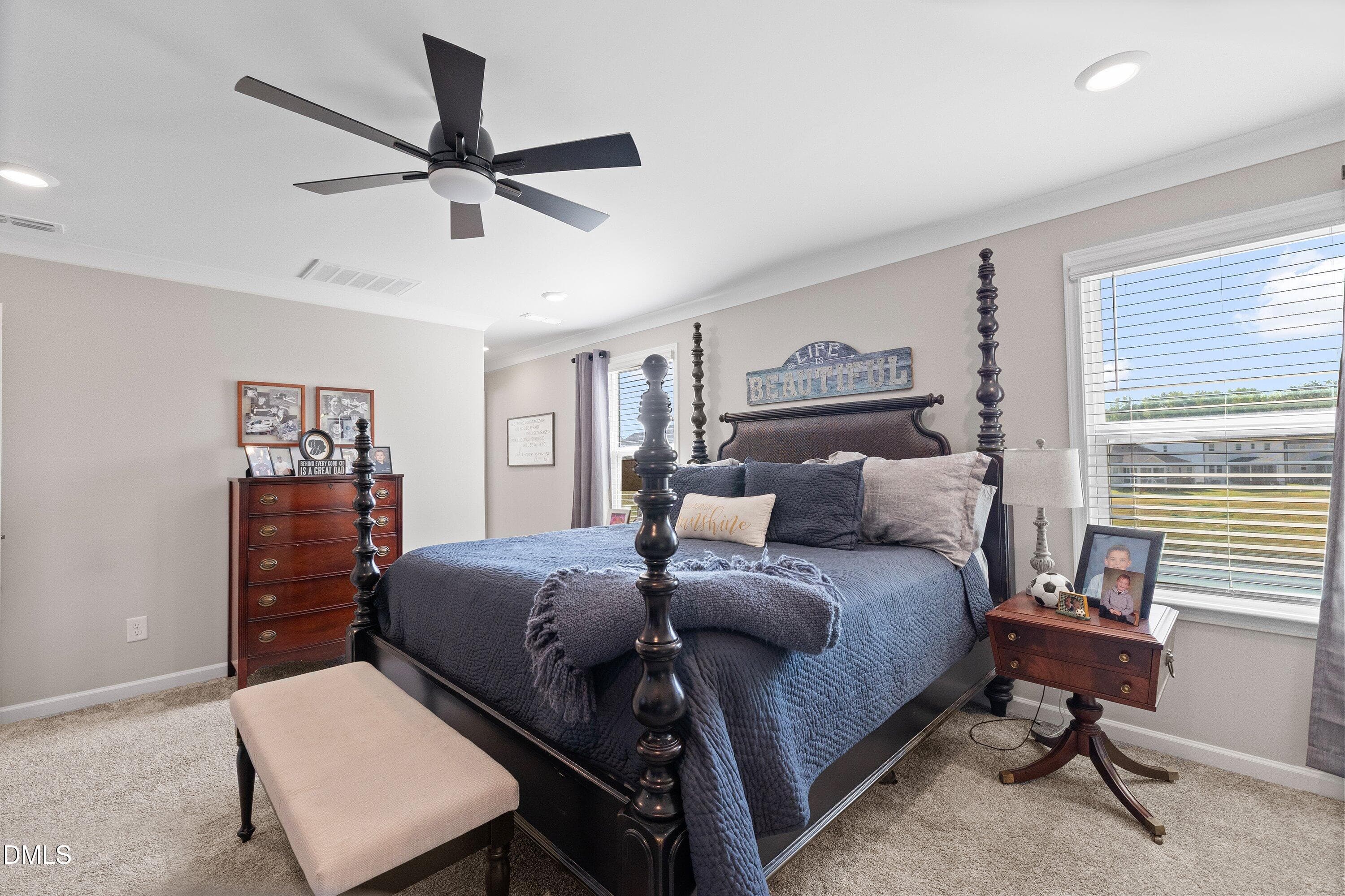 Primary Bedroom - 137 Shadowdale Lane, Rolesville, NC 27571