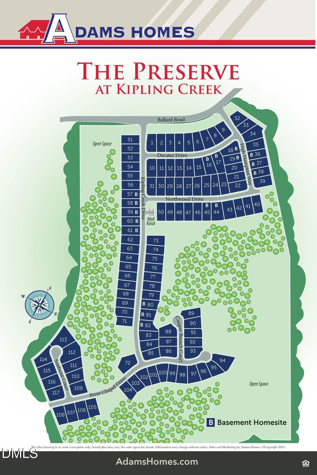 1-Kipling Creek homesite map (2) (4) - 85 High Hampton Way, Fuquay Varina, NC 27526