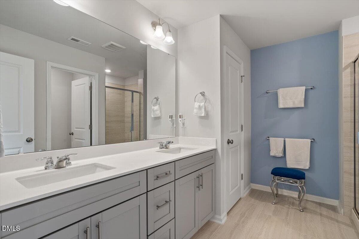 Primary Bath - 258 Millennium Drive, Pittsboro, NC 27312