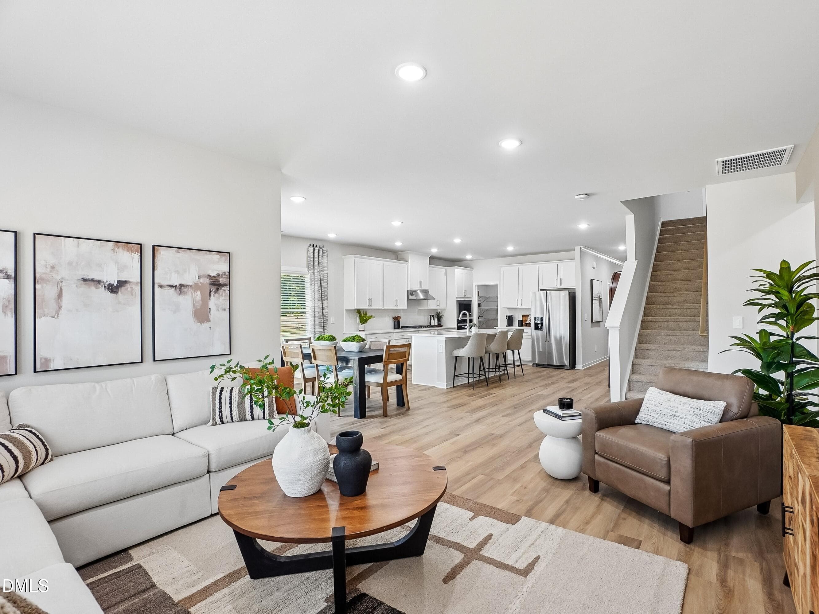 2 - Living - 2121 Topsail Road, Durham, NC 27704