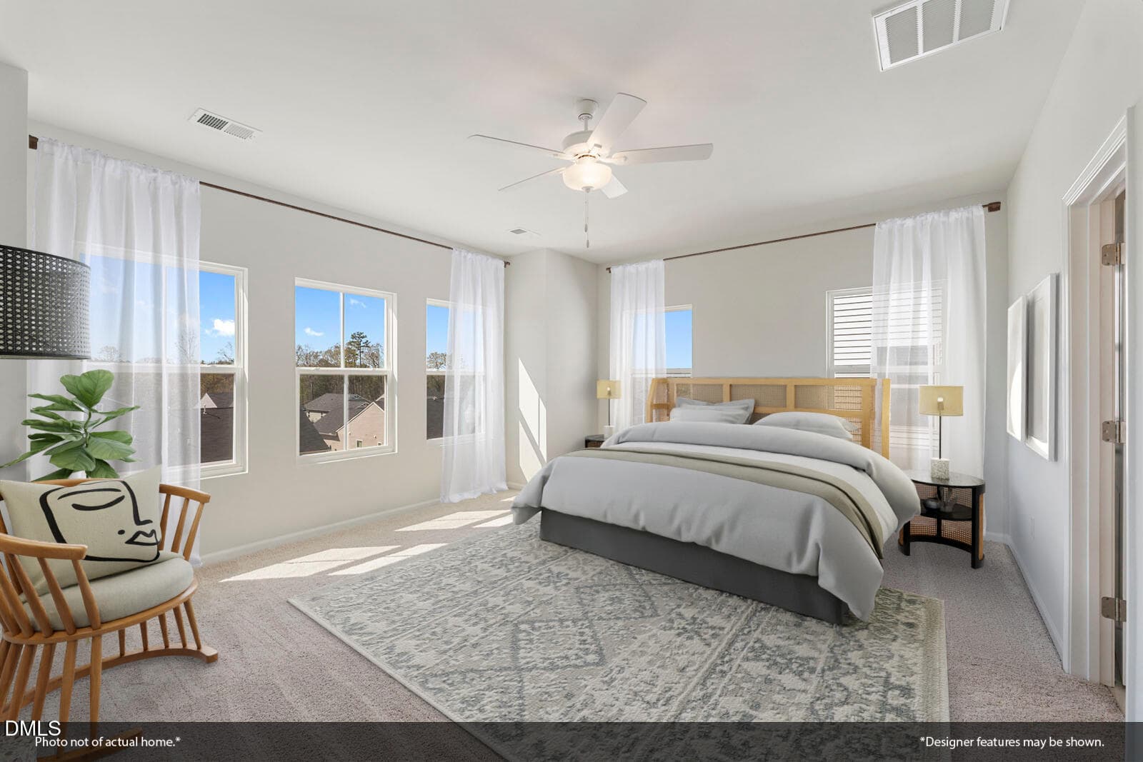4 Foxglove-Primary Bed-EXAMPLE IMAGE - 1044 Tea Rose Court 372, Durham, NC 27703, Durham