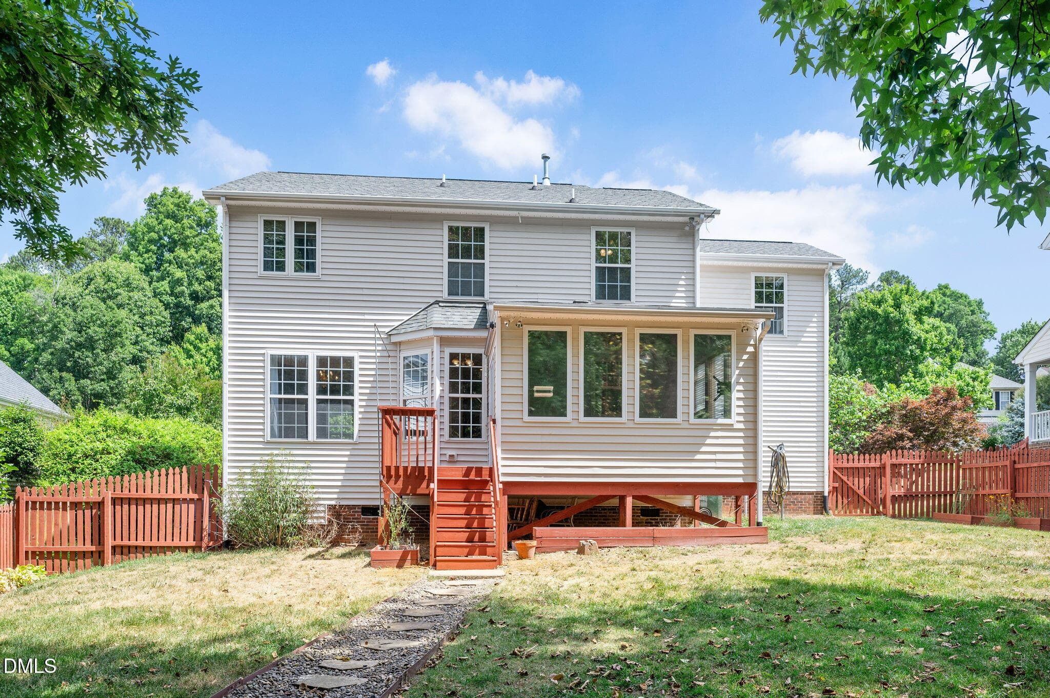 Back Elevation - 105 New Parkside Drive, Chapel Hill, NC 27516, Chapel Hill