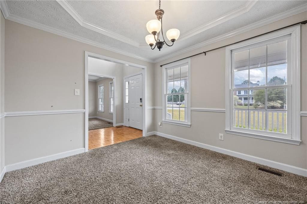 Dining Room - 9641 Lukes Run Road, Linden, NC 28356