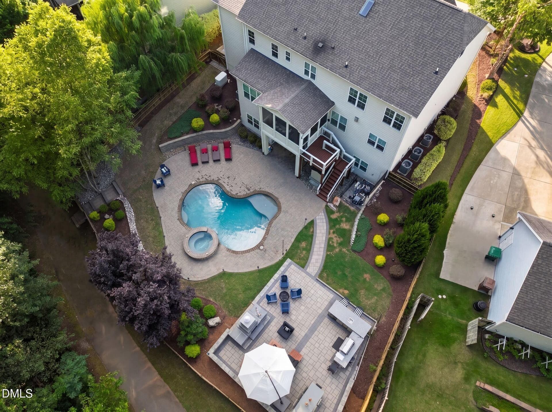 Outdoor Ariel View - 917 Cambridge Hall Loop, Apex, NC 27539