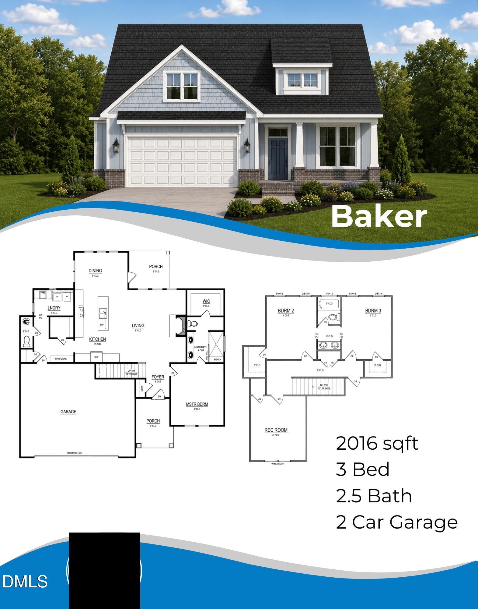 Baker 2016 - 304 Creeks Edge Drive, Pikeville, NC 27863