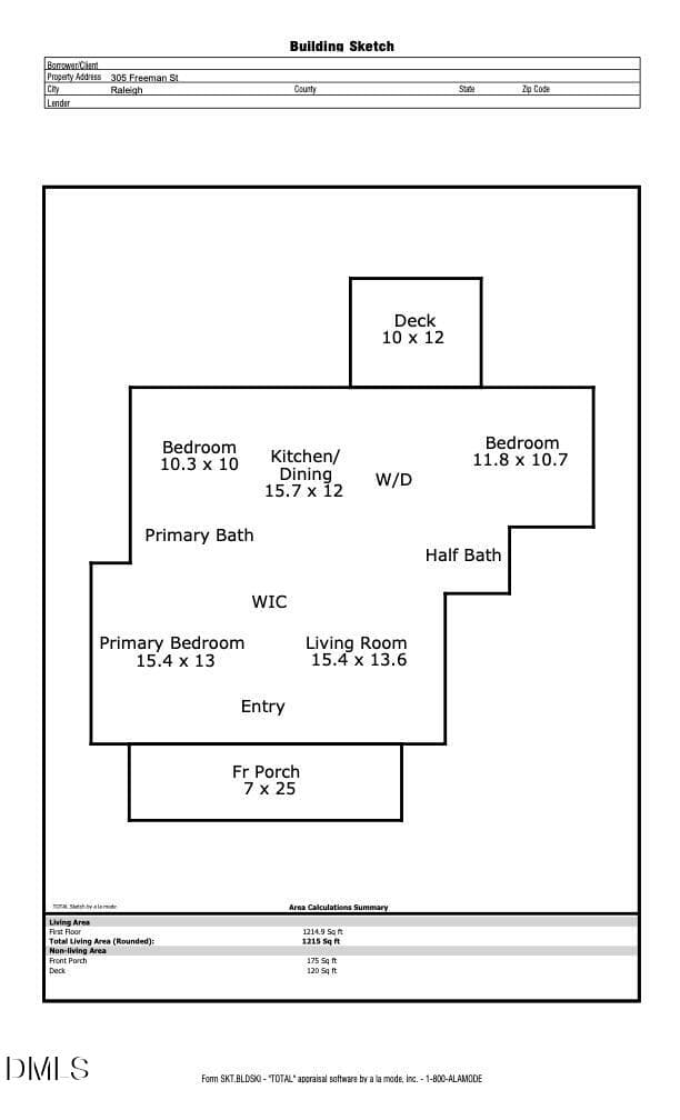 305 Freeman Street Floor Plan - 305 Freeman Street, Raleigh, NC 27601, Raleigh