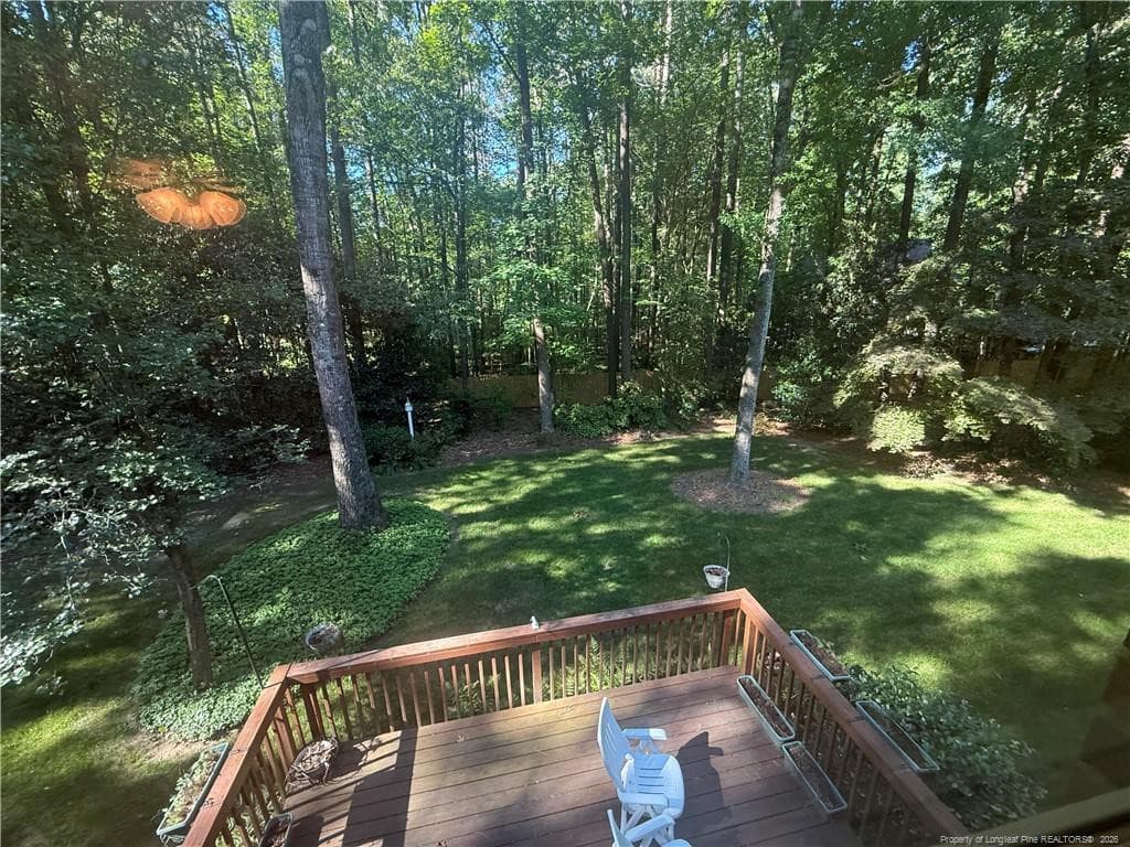 View from BR 3 - 2808 Elsbeth Court, Wake Forest, NC 27587