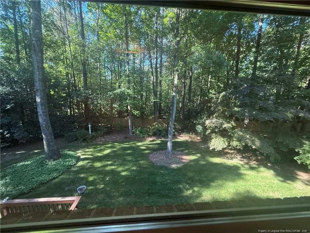 View from Primary to Rear - 2808 Elsbeth Court, Wake Forest, NC 27587