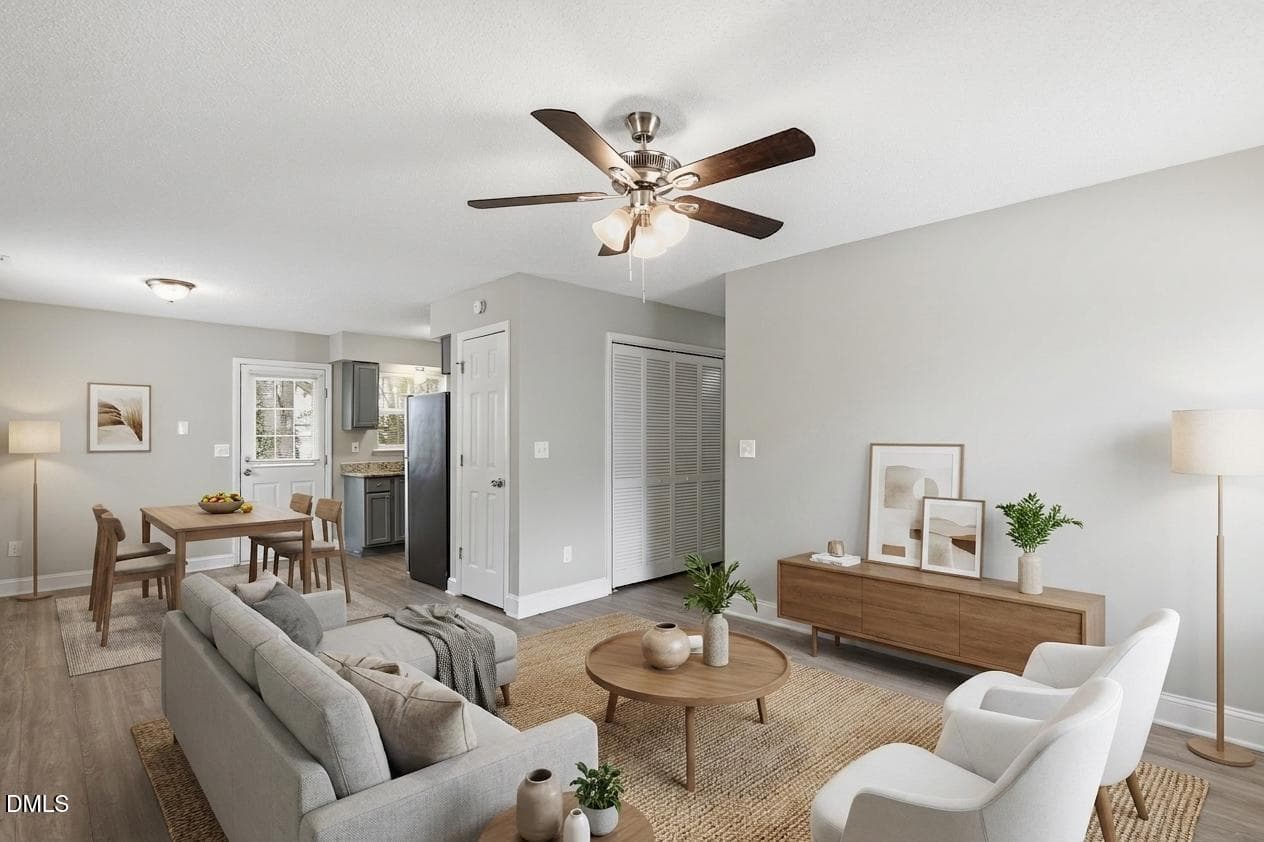 Virtually Staged - 1015 Fairview Street, Durham, NC 27707, Durham
