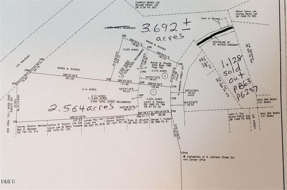 N Johnson St Map - 00 N Johnson Street, Benson, NC 27504