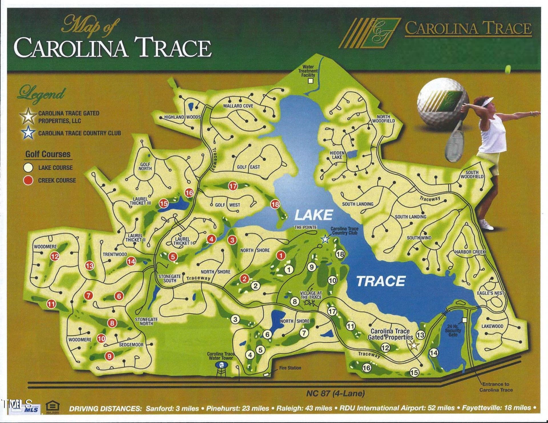 Carolina Trace Map - 2044 Treetop Circle, Sanford, NC 27332