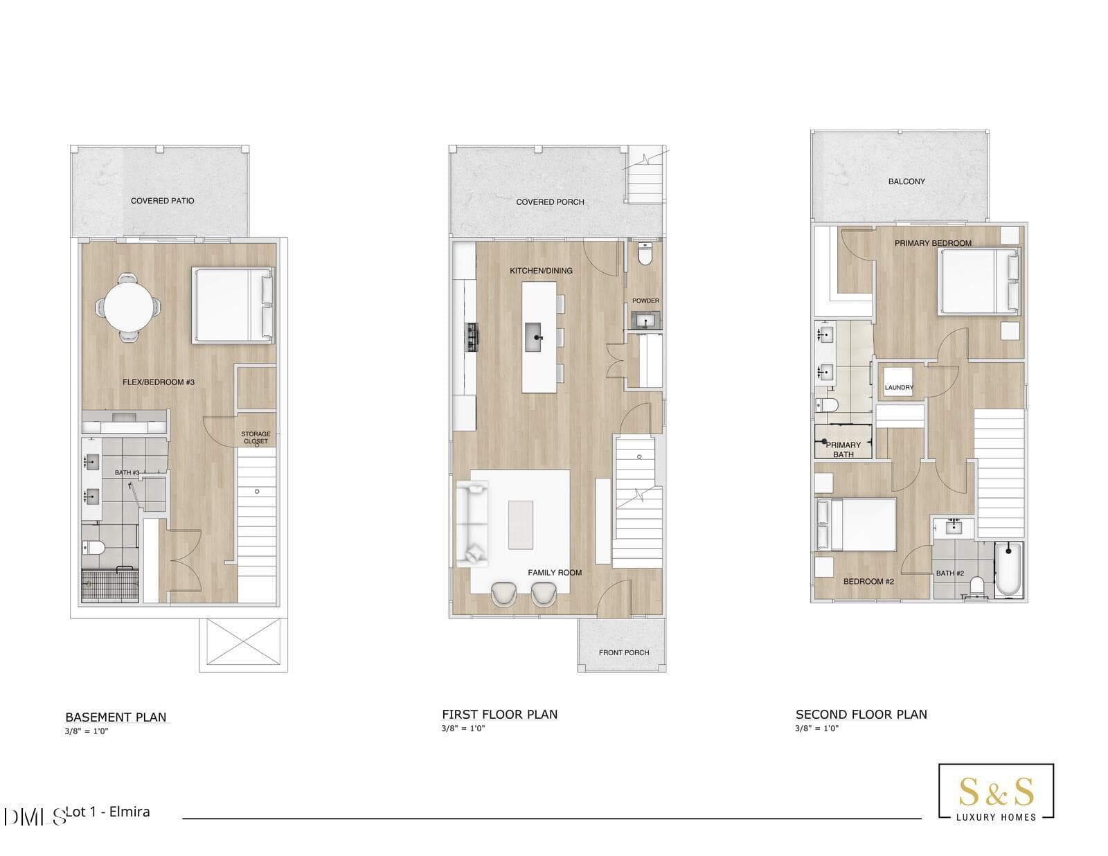 1101-A floorplans - 1101 Elmira Avenue A, Durham, NC 27707, Durham