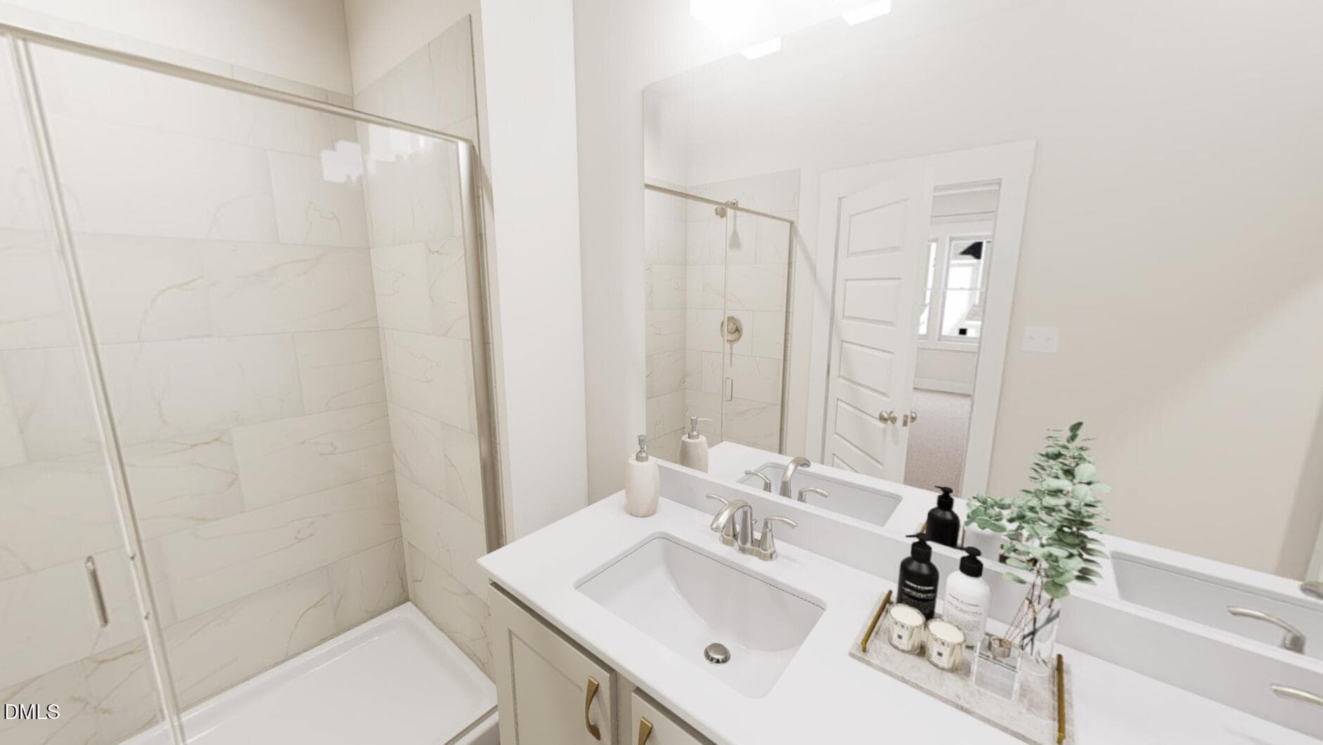 Primary Bathroom - 1112 Lamplighter Lot 421 Drive, Raleigh, NC 27604, Raleigh