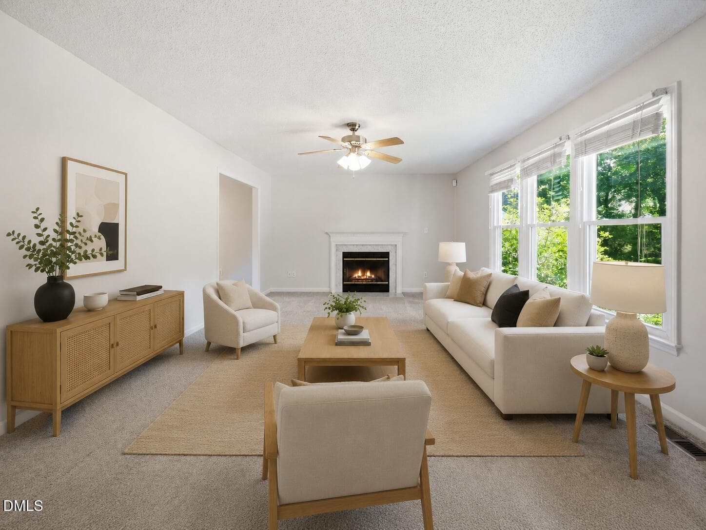 livingroomstaged2 - 104 Swiftwater Court, Cary, NC 27513, Cary