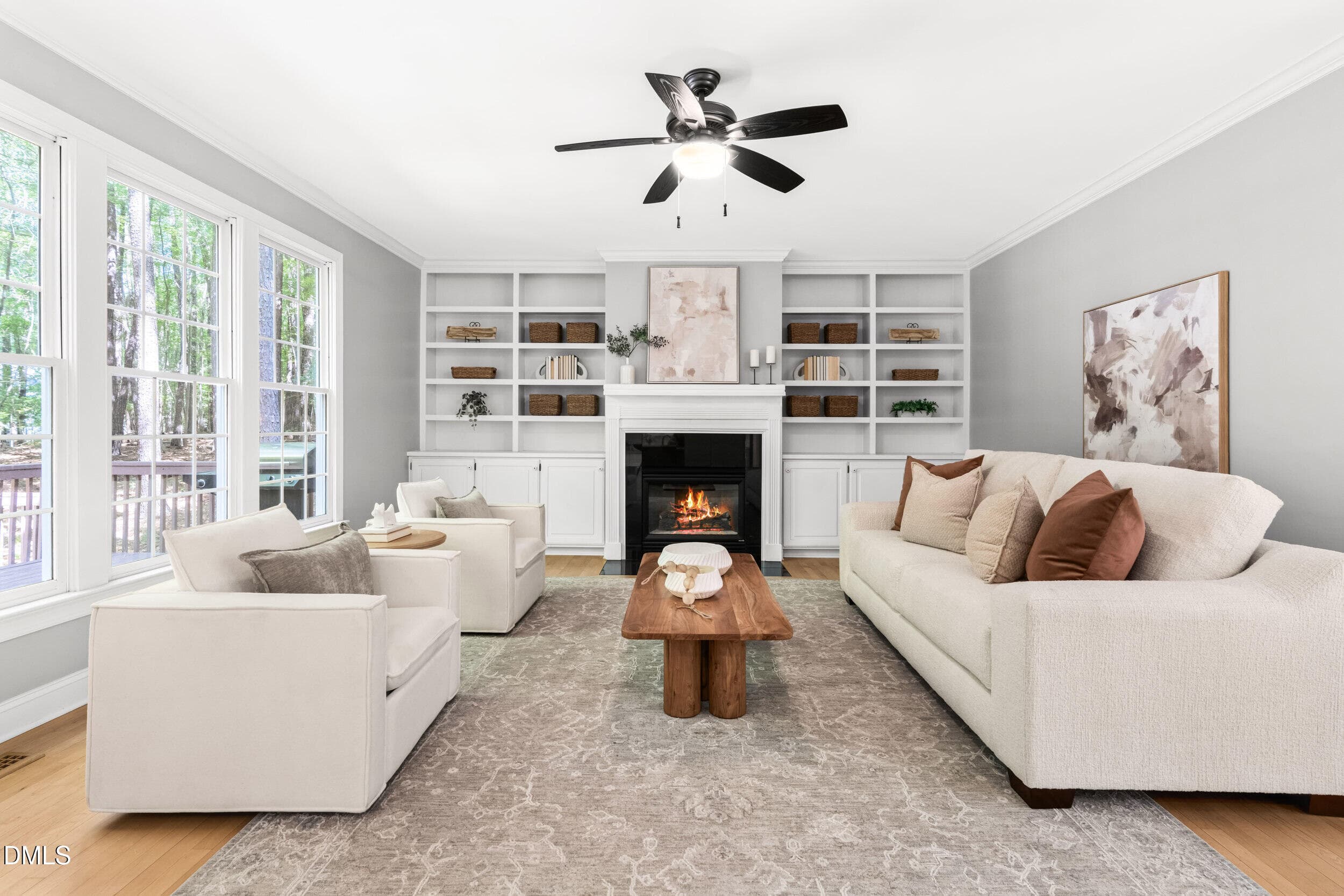 Living Room - 5801 Sand Pebble Place, Raleigh, NC 27613, Raleigh