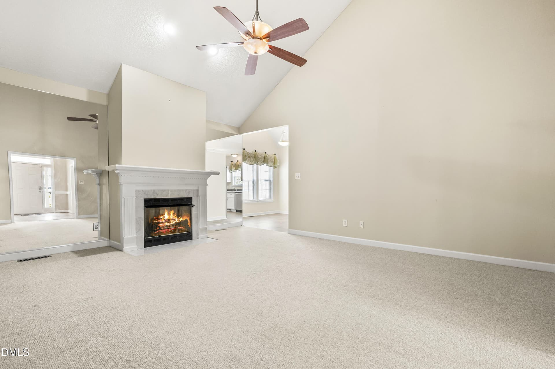 Living Room to Nook - 114 Skipping Stone Drive, Garner, NC 27529