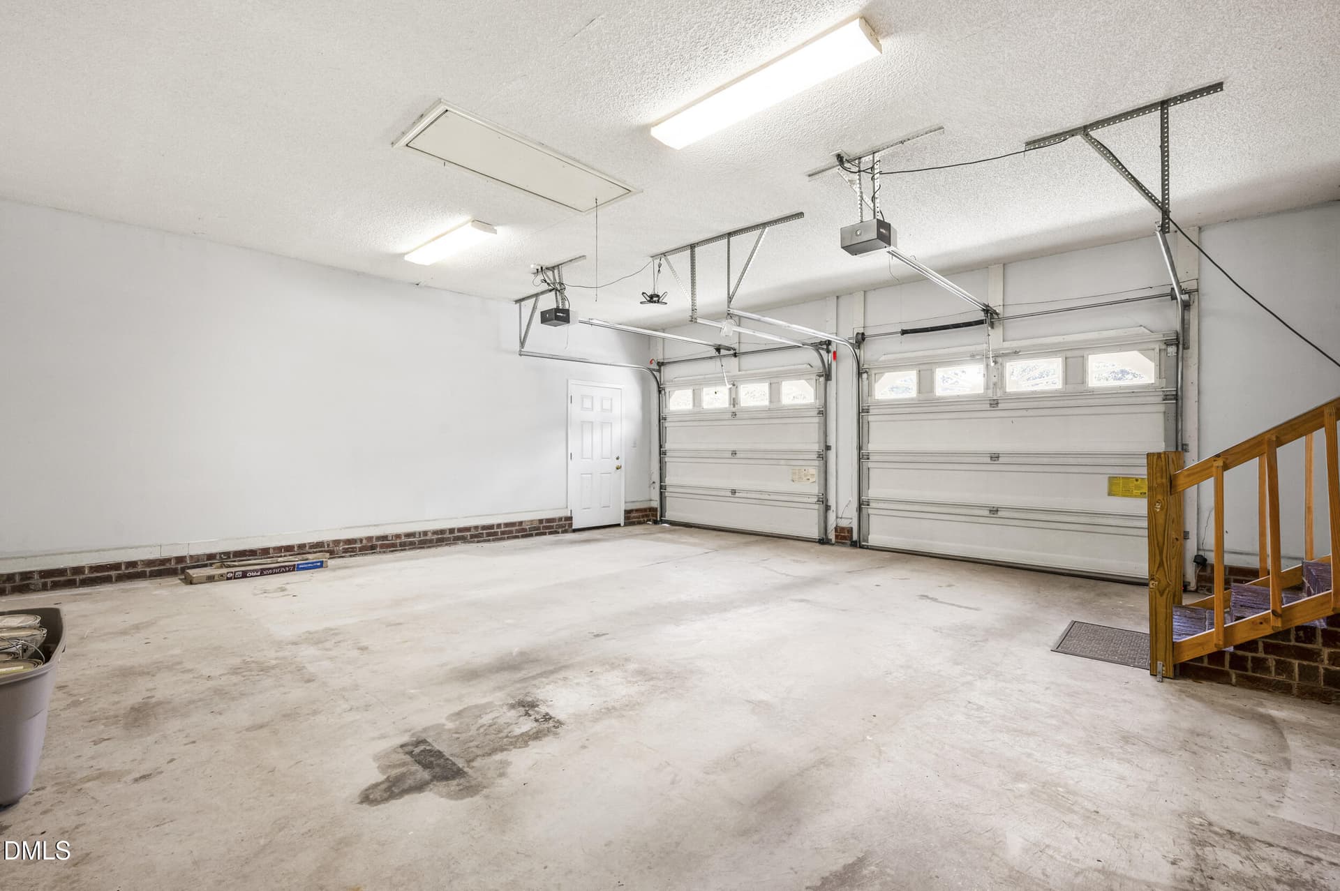 2 Car Finished Garage - 114 Skipping Stone Drive, Garner, NC 27529