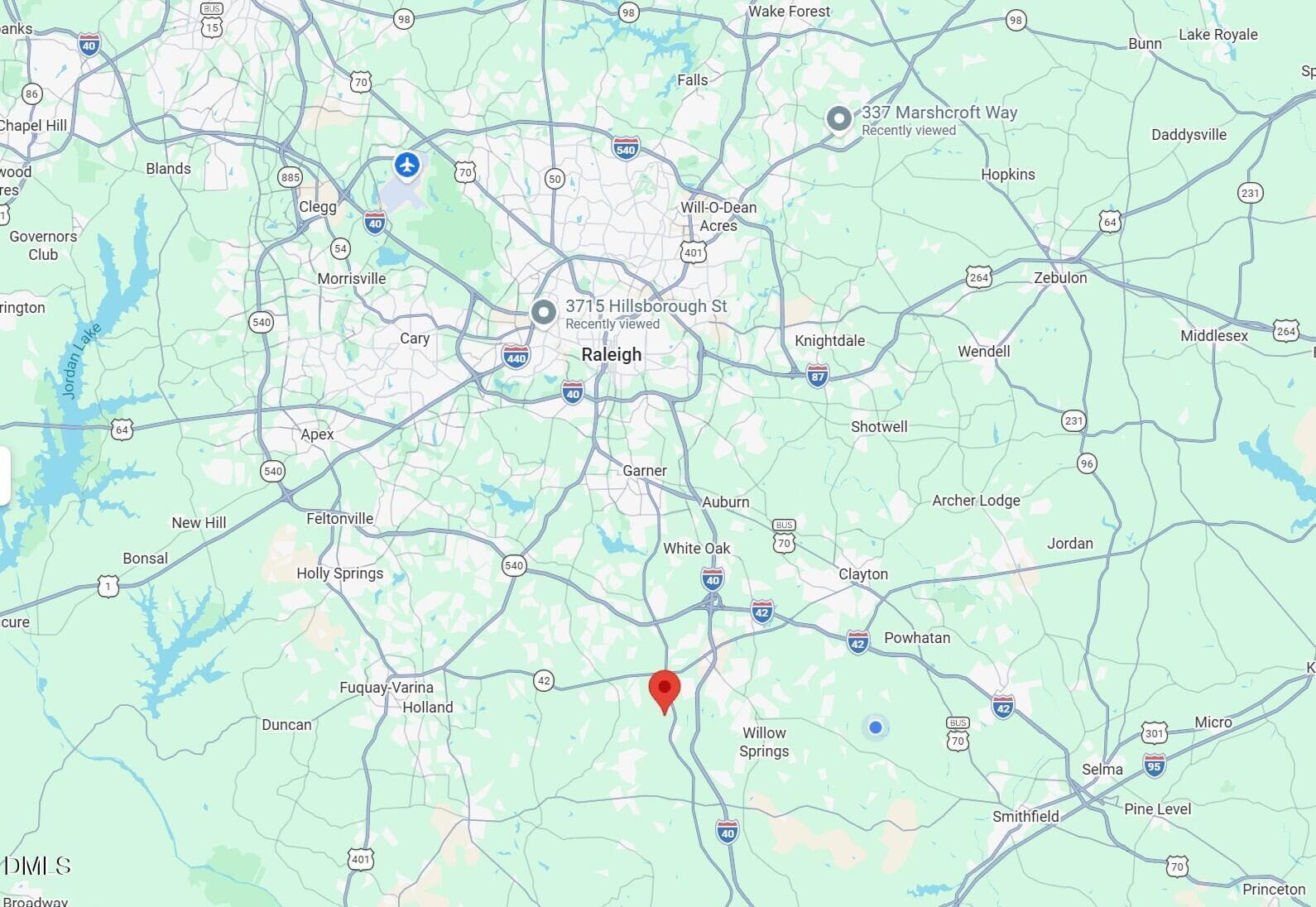 Google Maps 114 Skipping Stone - 114 Skipping Stone Drive, Garner, NC 27529