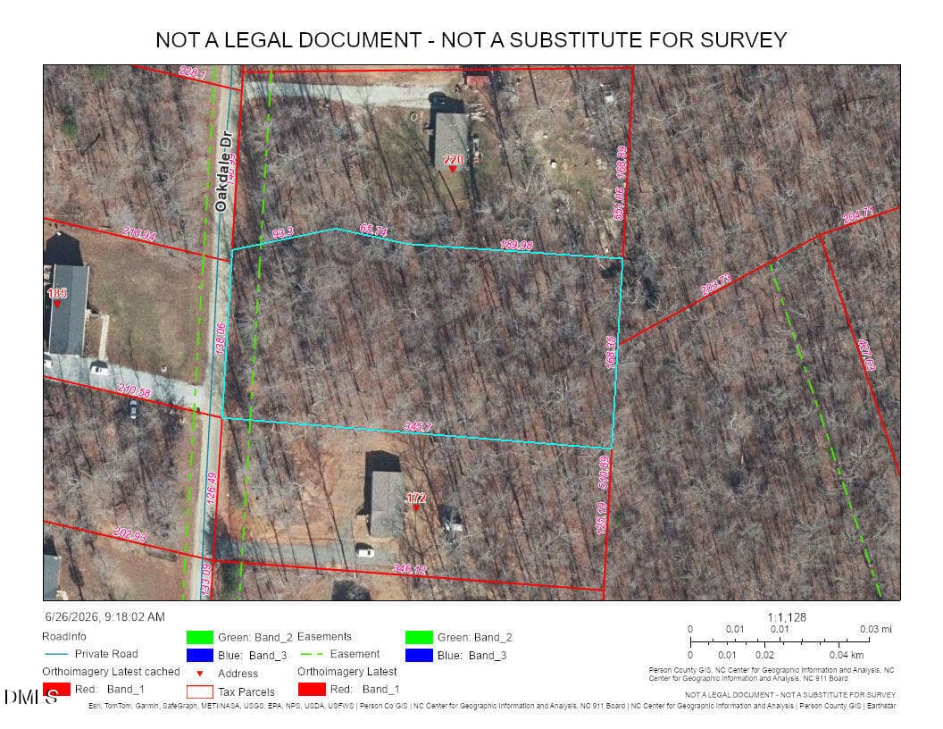 Oakdale Dr Parcel 125 - Lot 17 Oakdale Drive, Roxboro, NC 27574