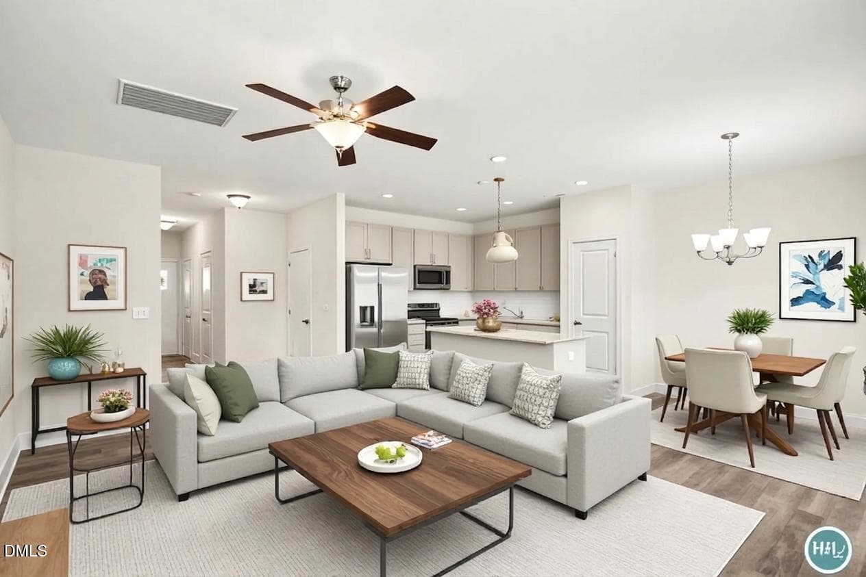 Virtually staged - 1024 Abbott Street, Mebane, NC 27302