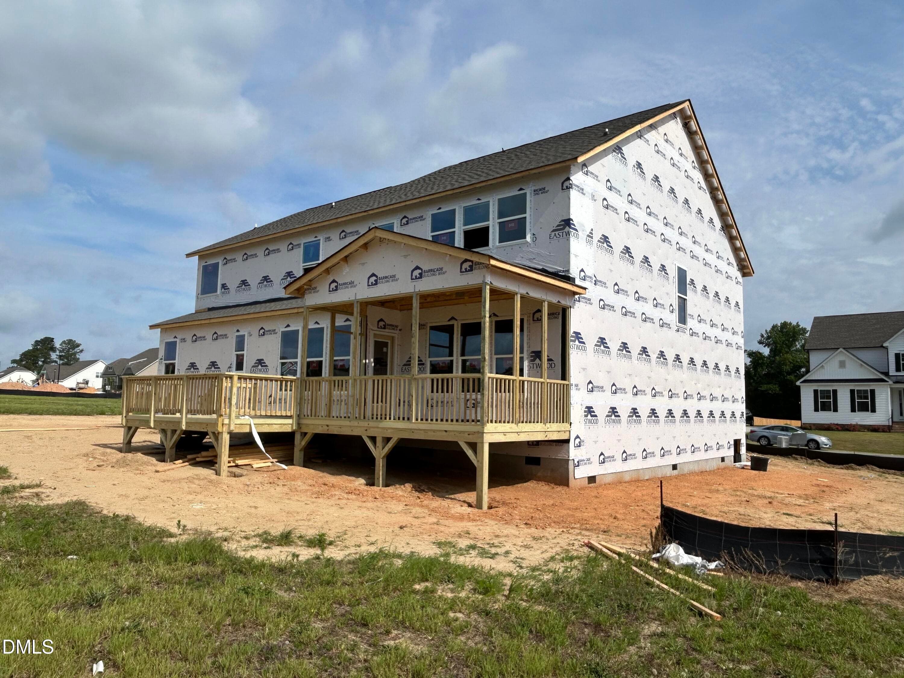 BF #16 Back & Side - 176 Sage Lane, Four Oaks, NC 27524
