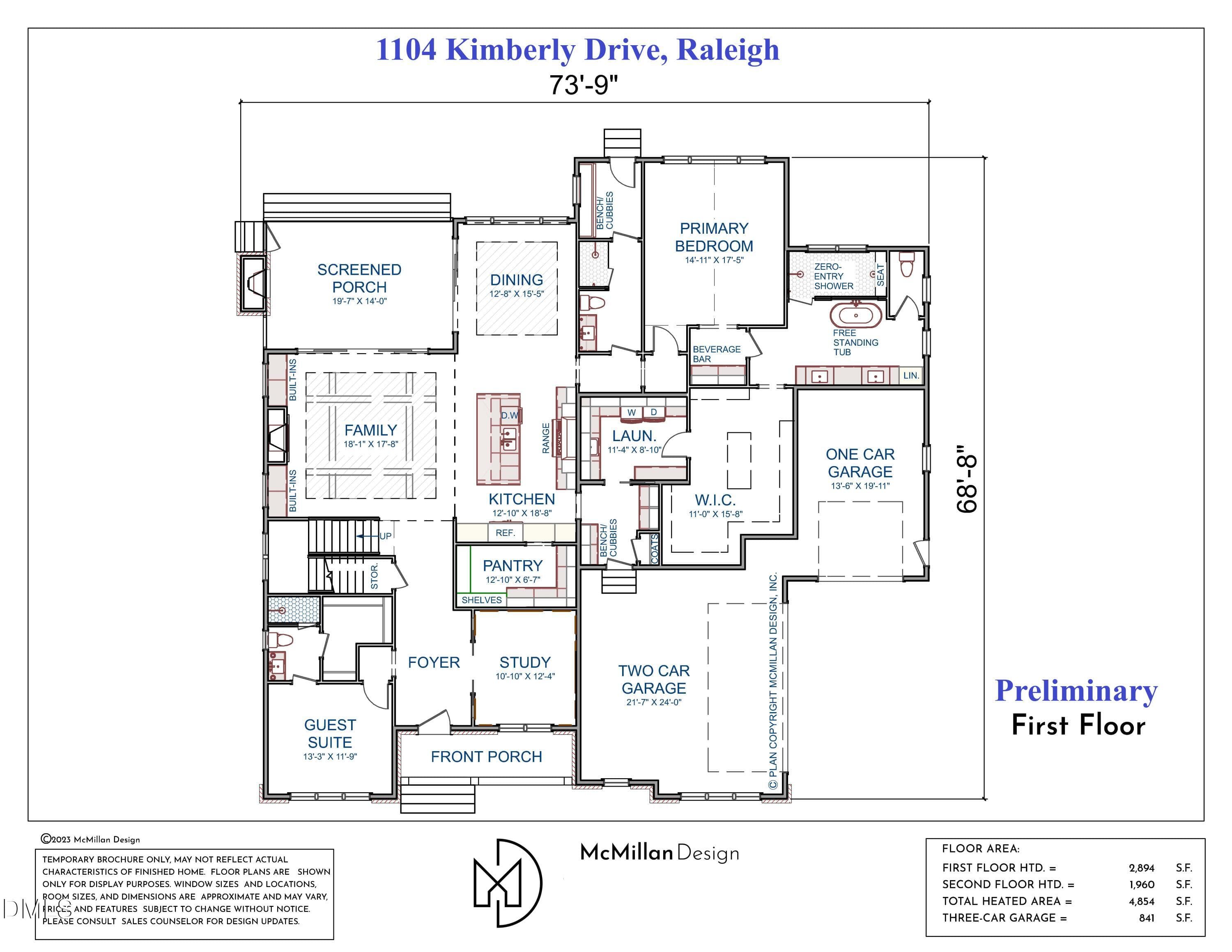 M122-26 Brochure - Landscape_Page_2 - 1104 Kimberly Drive, Raleigh, NC 27609, Raleigh