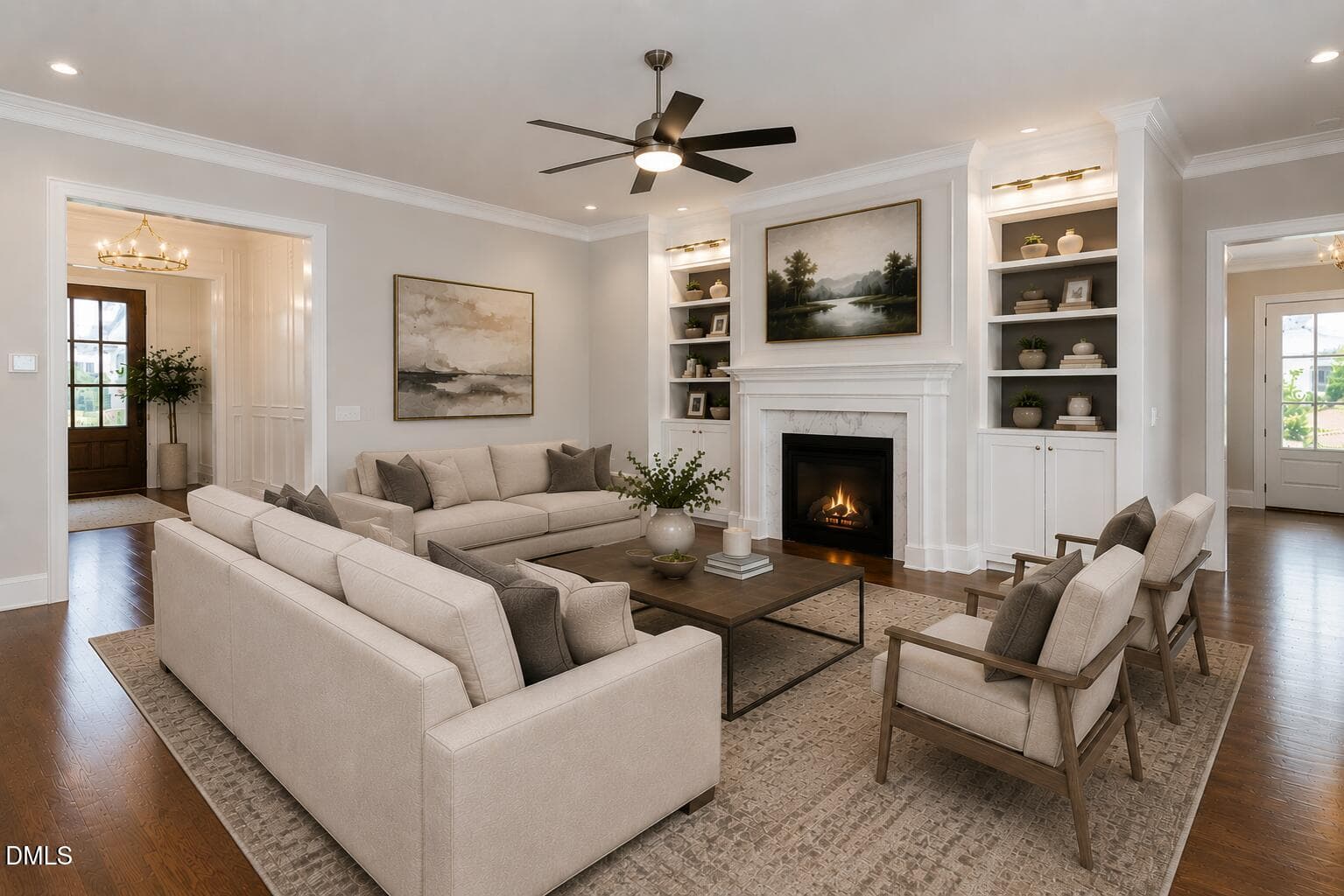 Family Room - 104 Old Mill Place, Durham, NC 27705, Durham