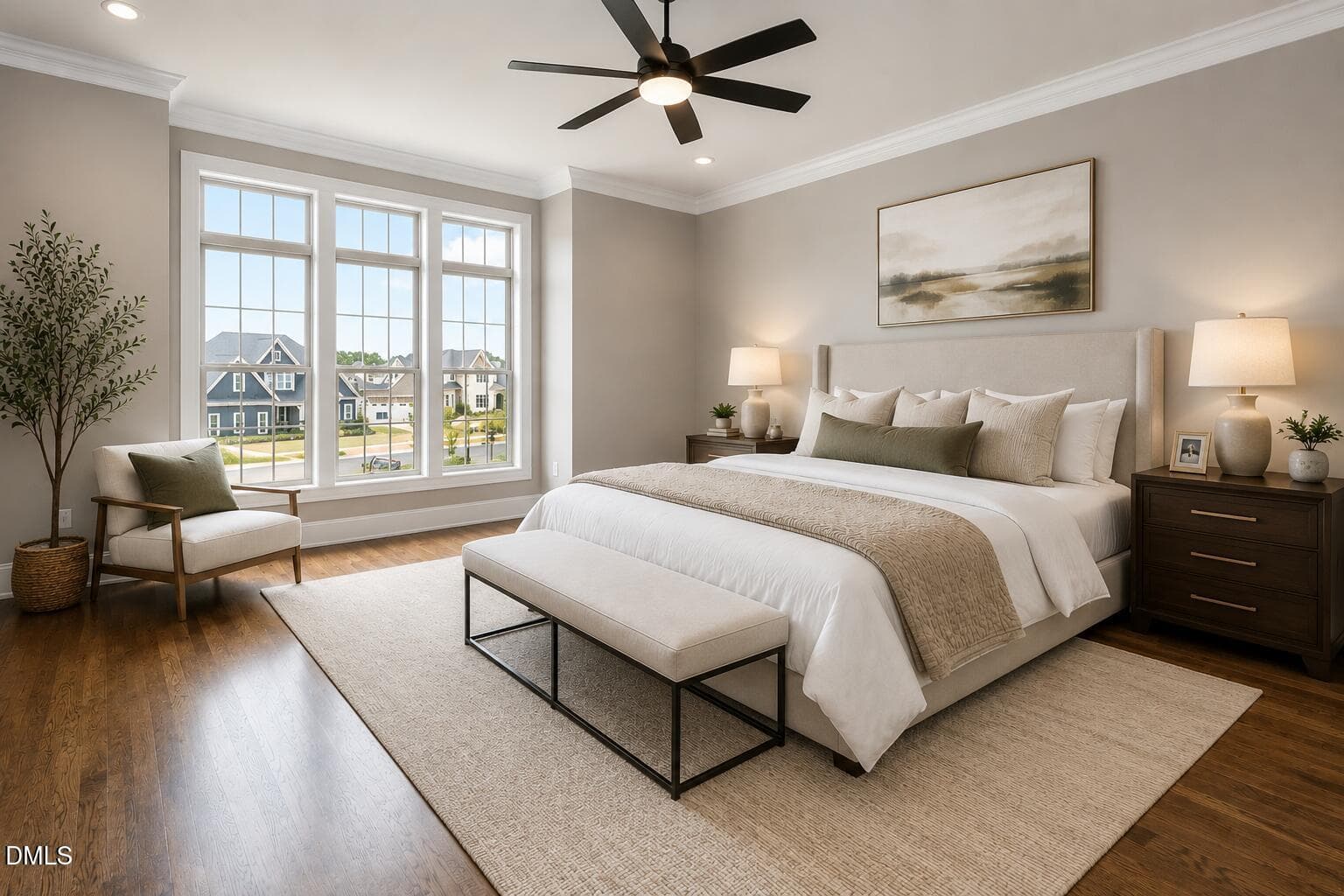 Primary Bedroom - 104 Old Mill Place, Durham, NC 27705, Durham