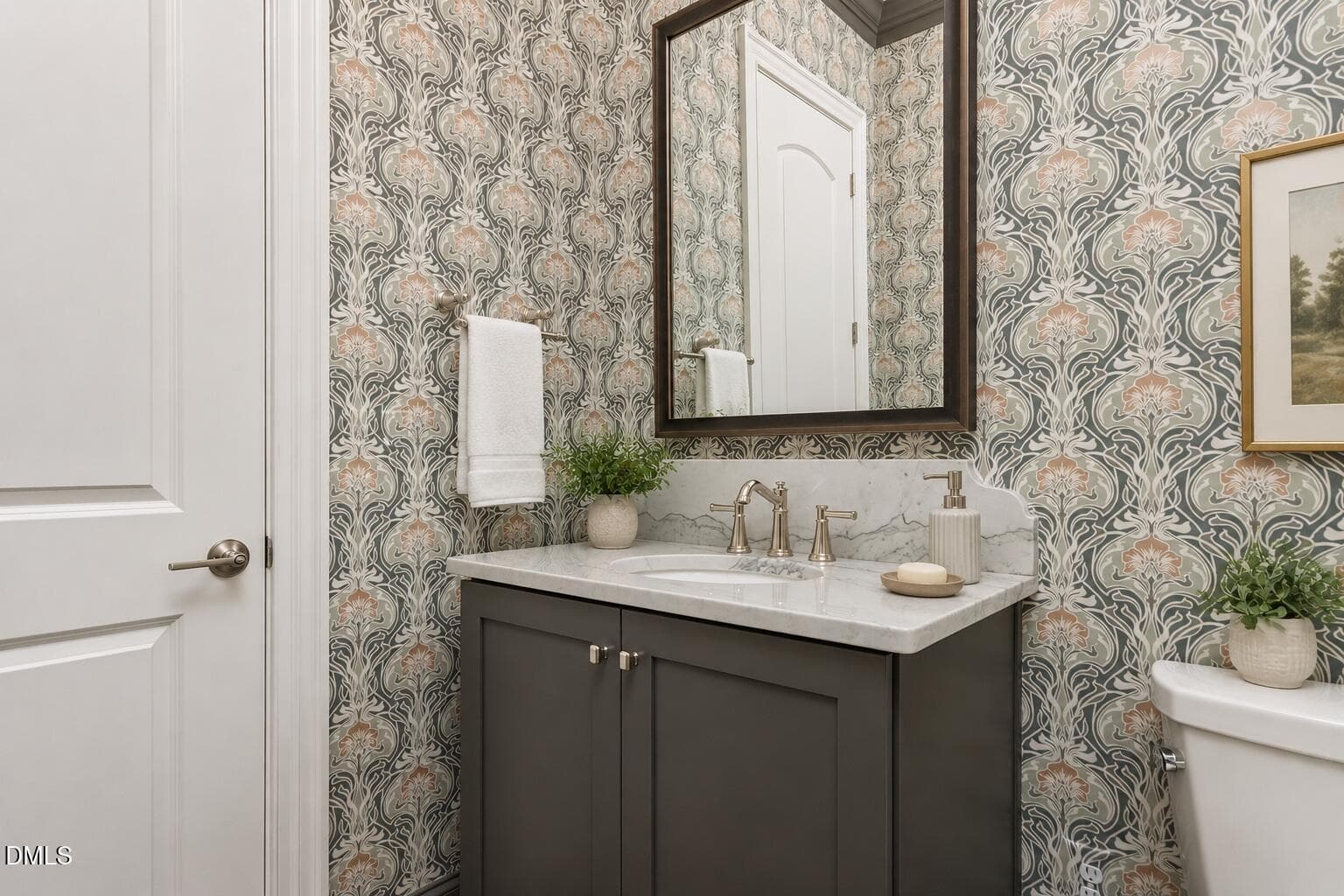 Powder Room - 104 Old Mill Place, Durham, NC 27705, Durham