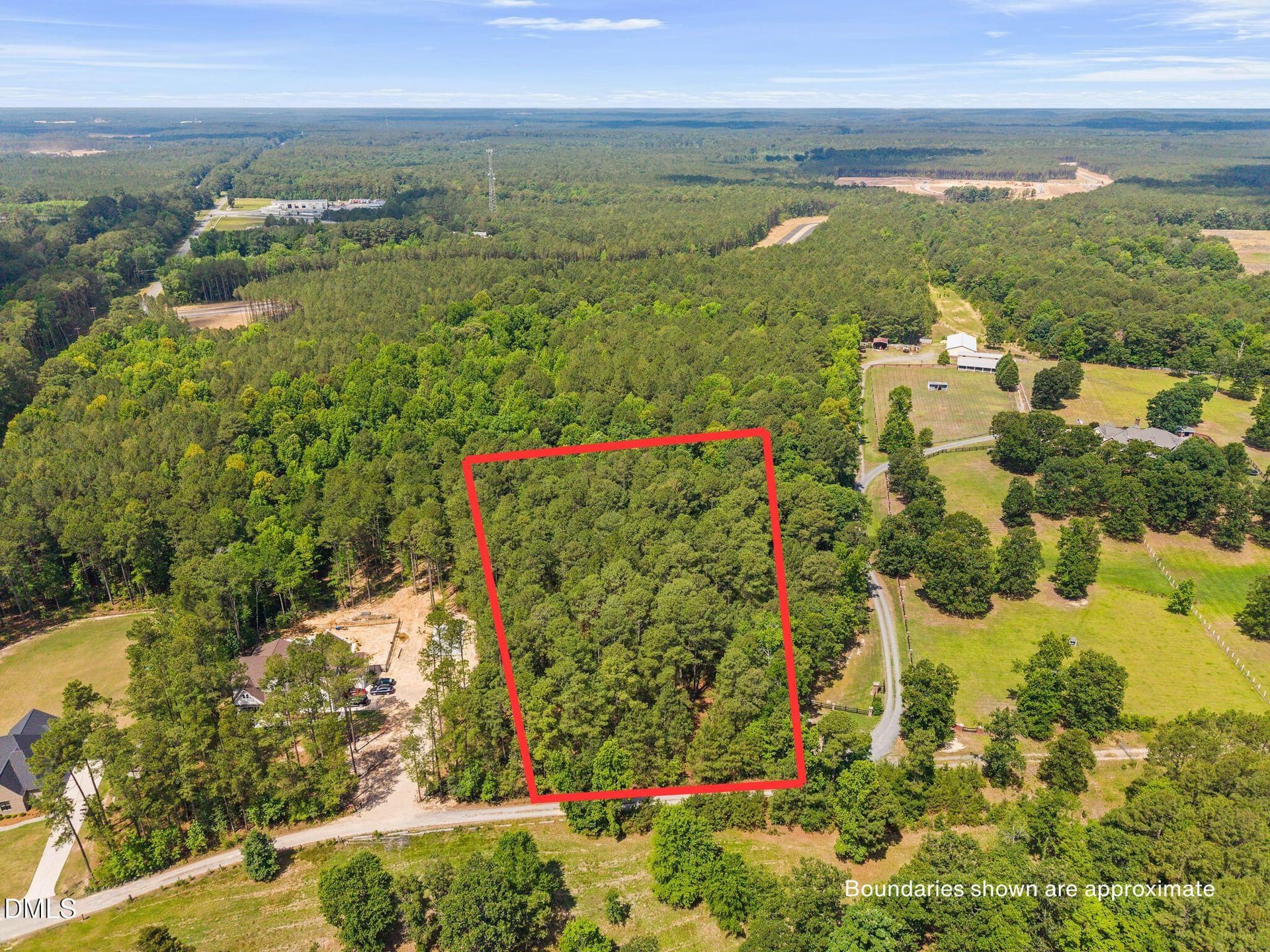 87 Masonry Ln, Apprx Boundaries - 87 Masonry Lane, New Hill, NC 27562