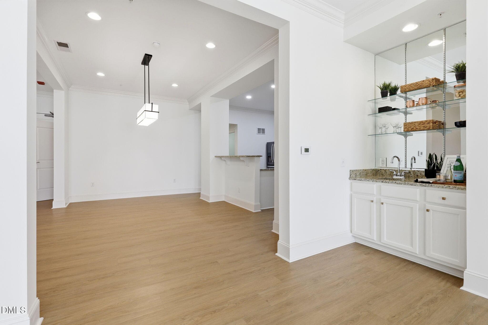 Wet Bar into Dining - 317 W Morgan Street 504, Raleigh, NC 27601, Raleigh
