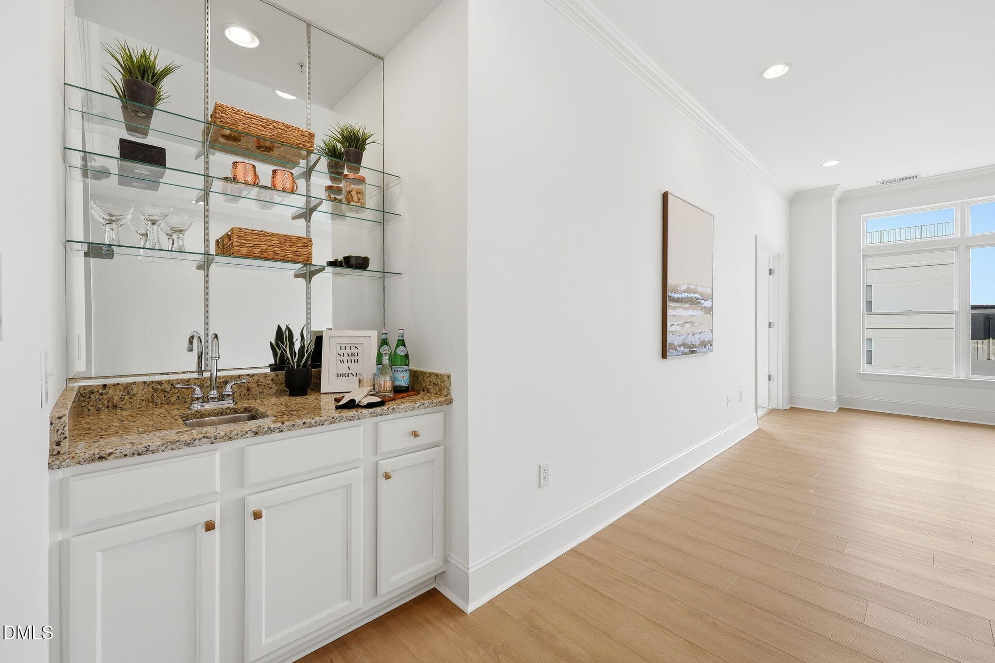 Living Room: Wet Bar - 317 W Morgan Street 504, Raleigh, NC 27601, Raleigh