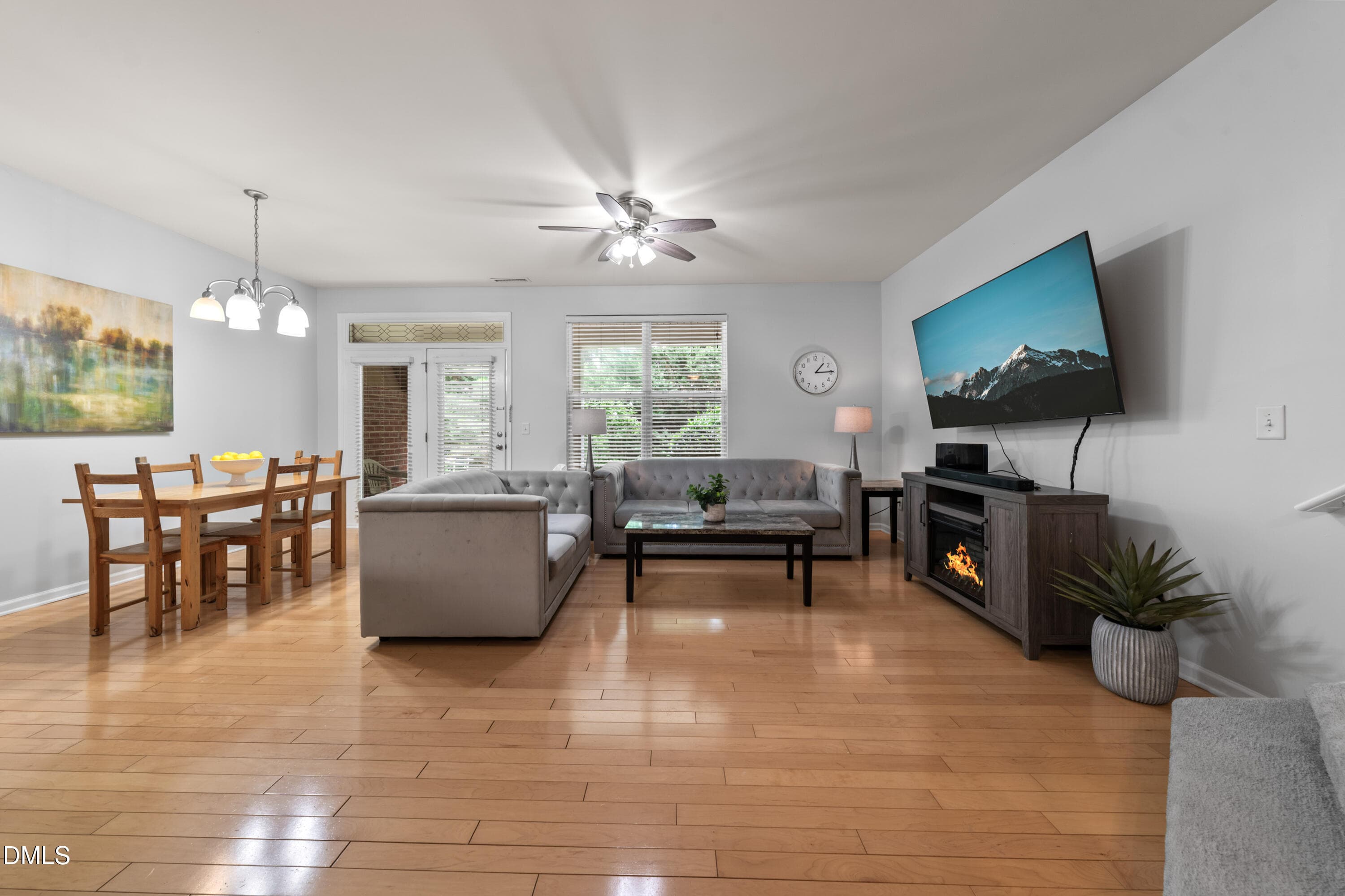 Living and Dining Room - 204 Lone Star Way, Cary, NC 27519, Cary