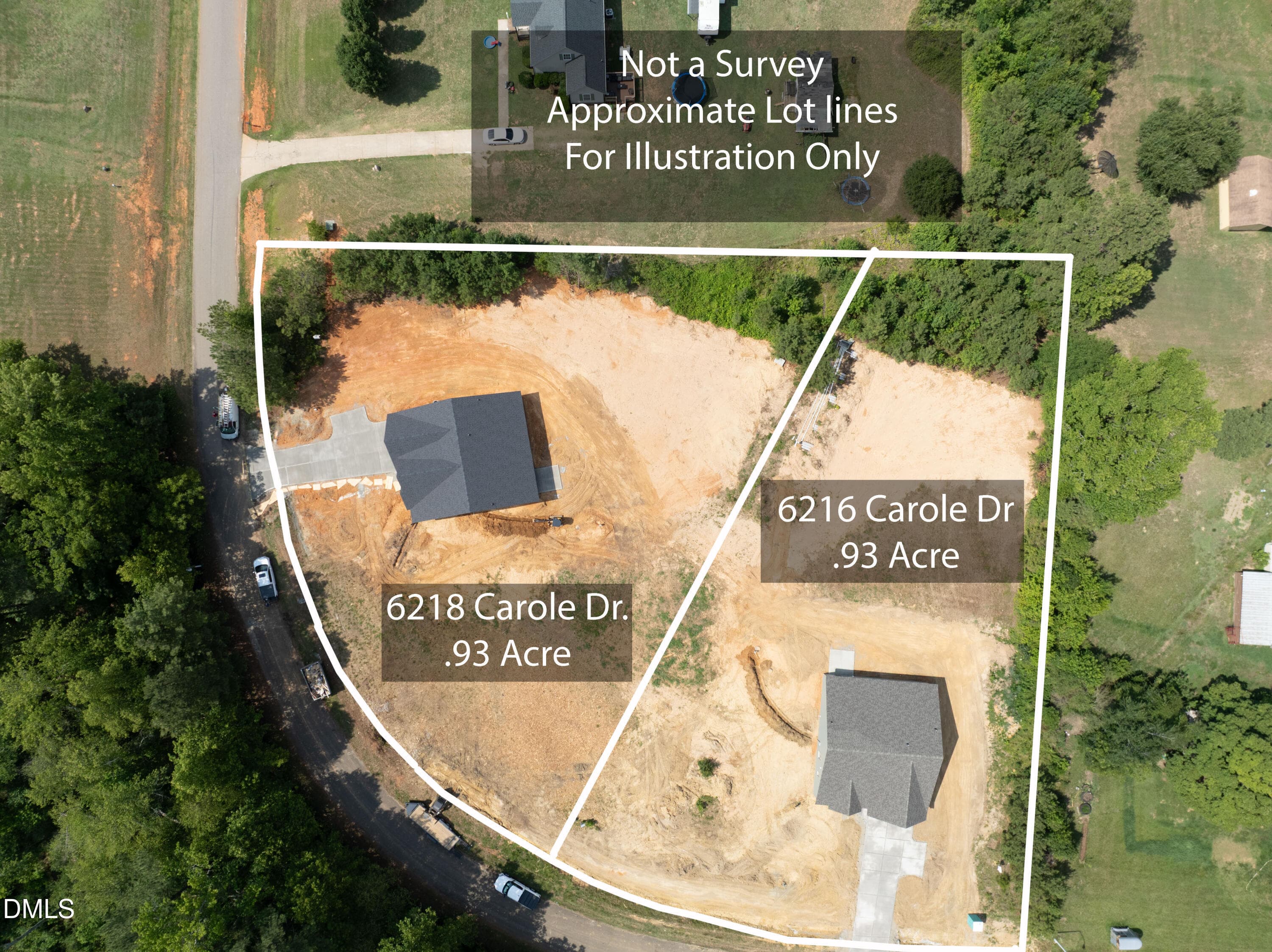 Lot 2 Drone Pictures-39 - 6218 Carole Drive, Oxford, NC 27565