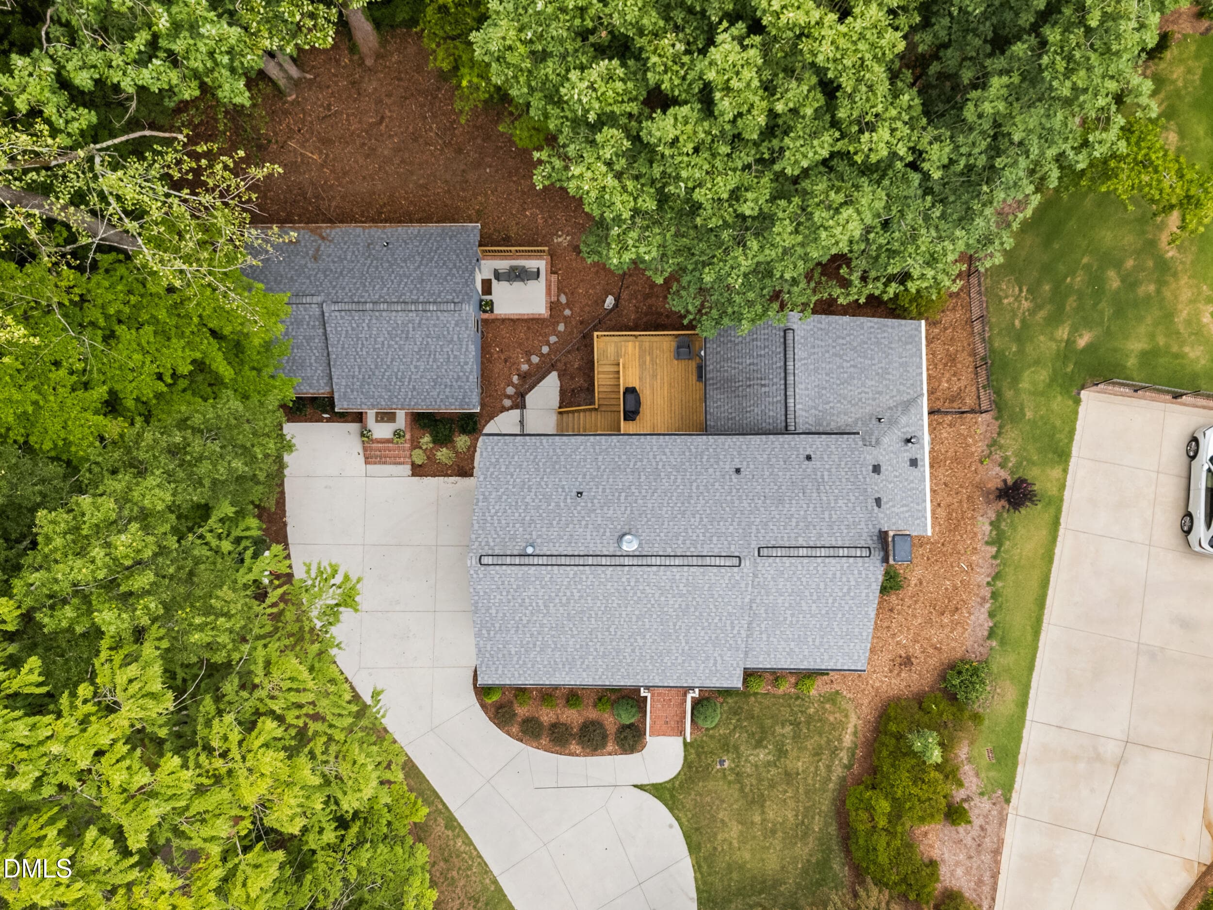 Top Down Photo - 3516 Ranlo Drive, Raleigh, NC 27612, Raleigh