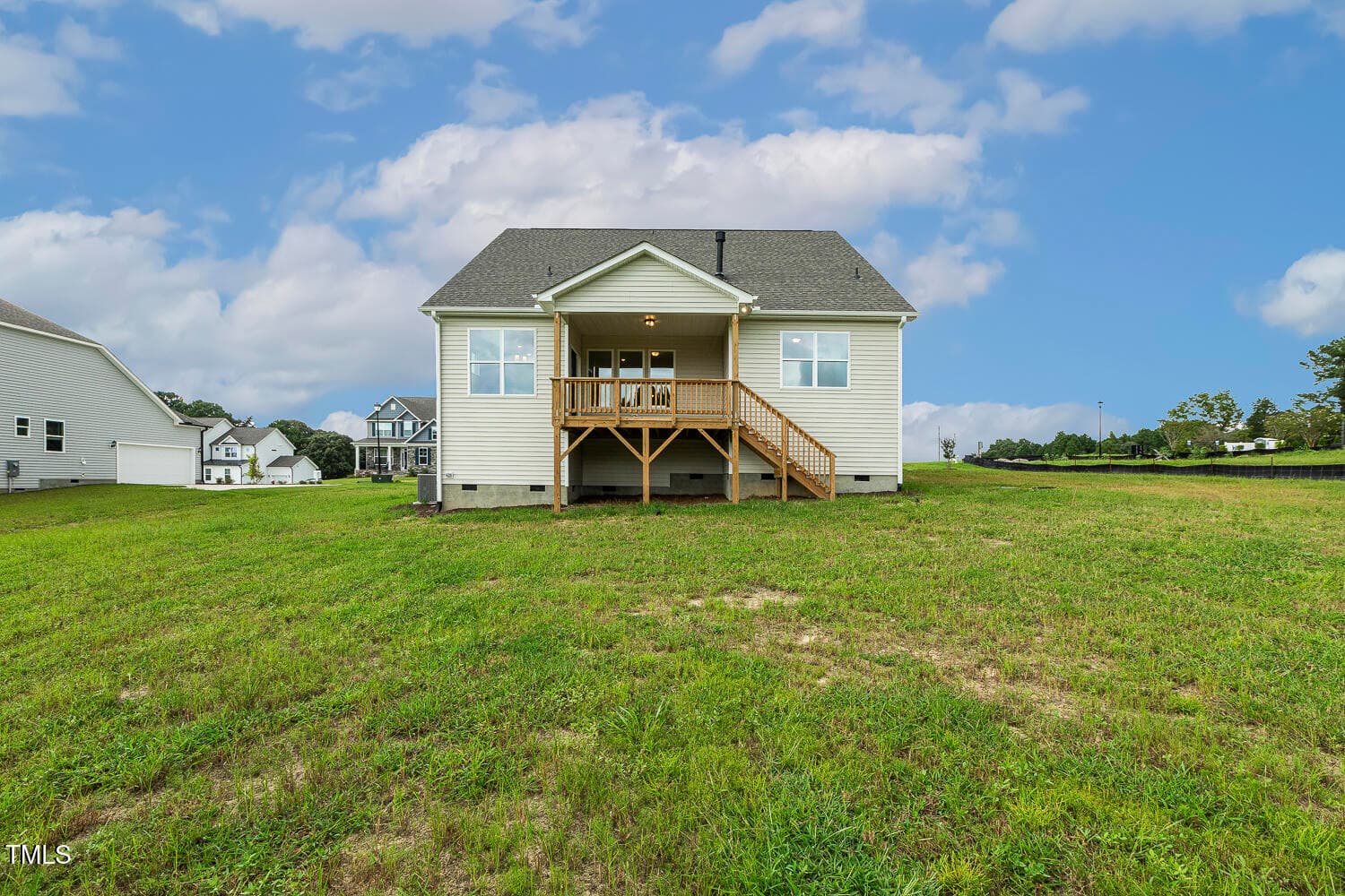 Backyard - 93 Ausban Ridge Lane, Four Oaks, NC 27524