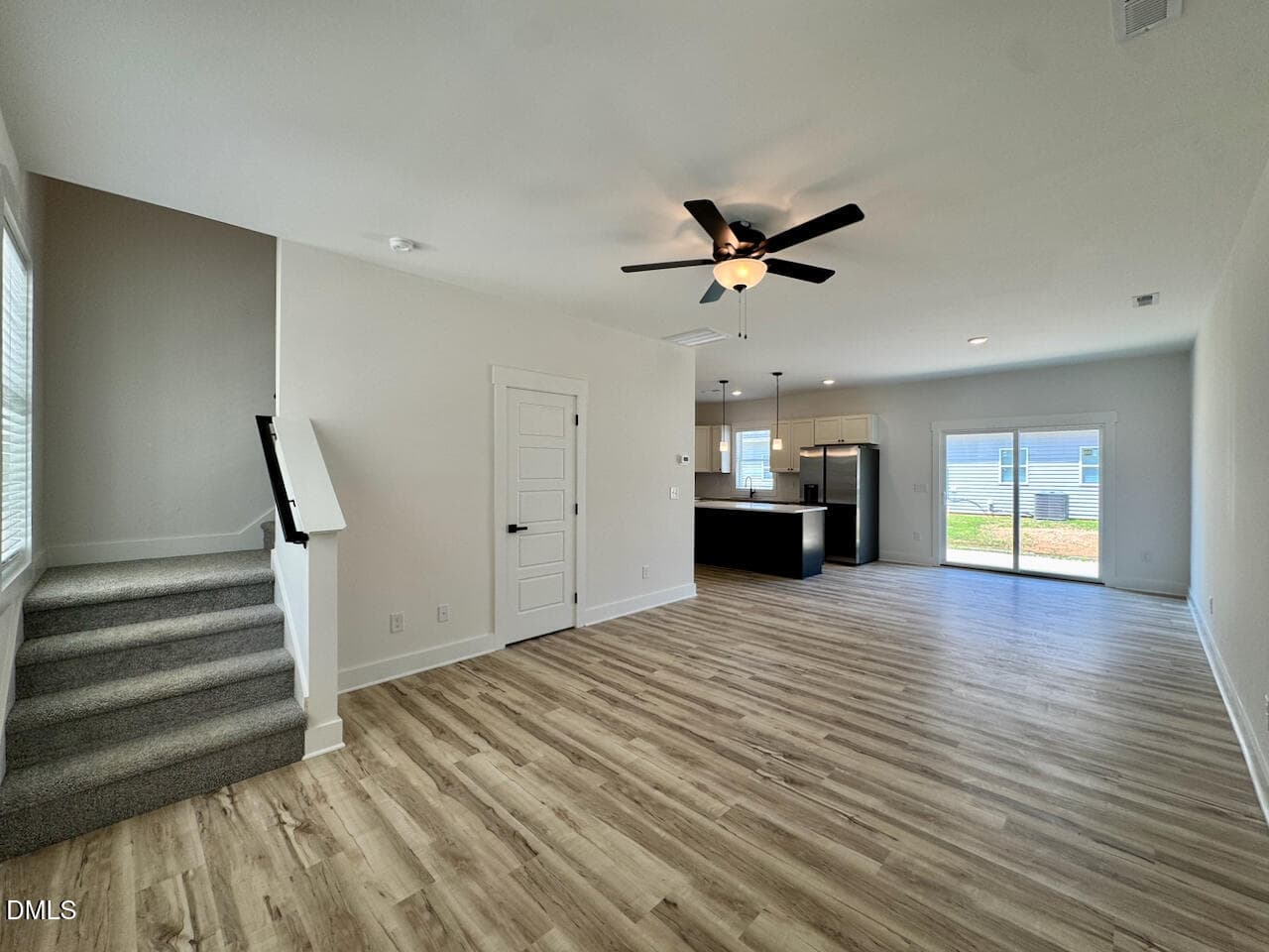 Living Room Width + Natural Light - 218 George Street, Four Oaks, NC 27524