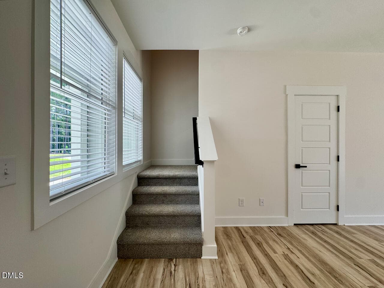 Stairway to Second Floor - 218 George Street, Four Oaks, NC 27524