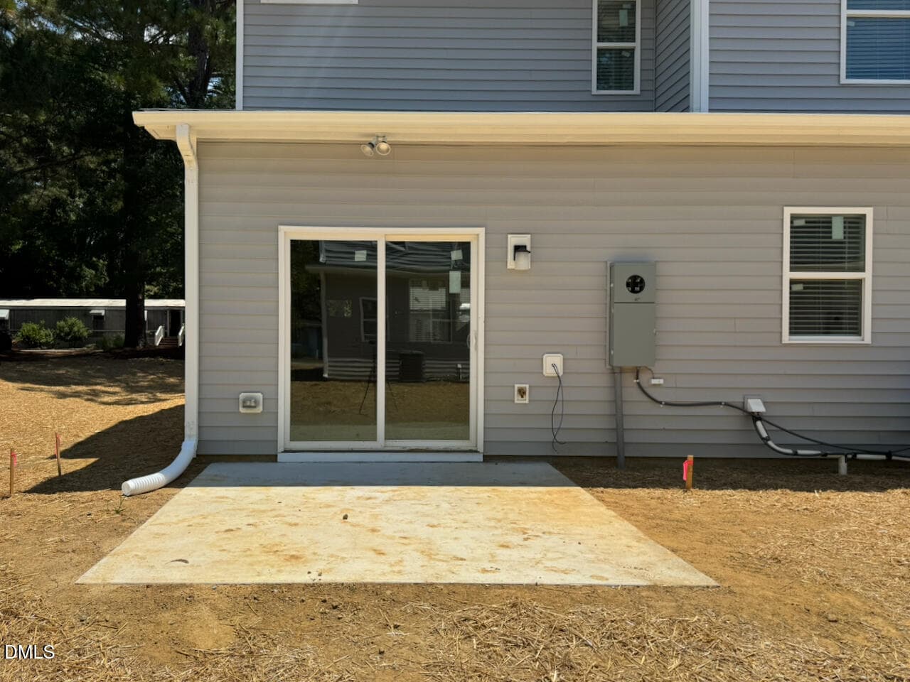 Rear Patio - 218 George Street, Four Oaks, NC 27524